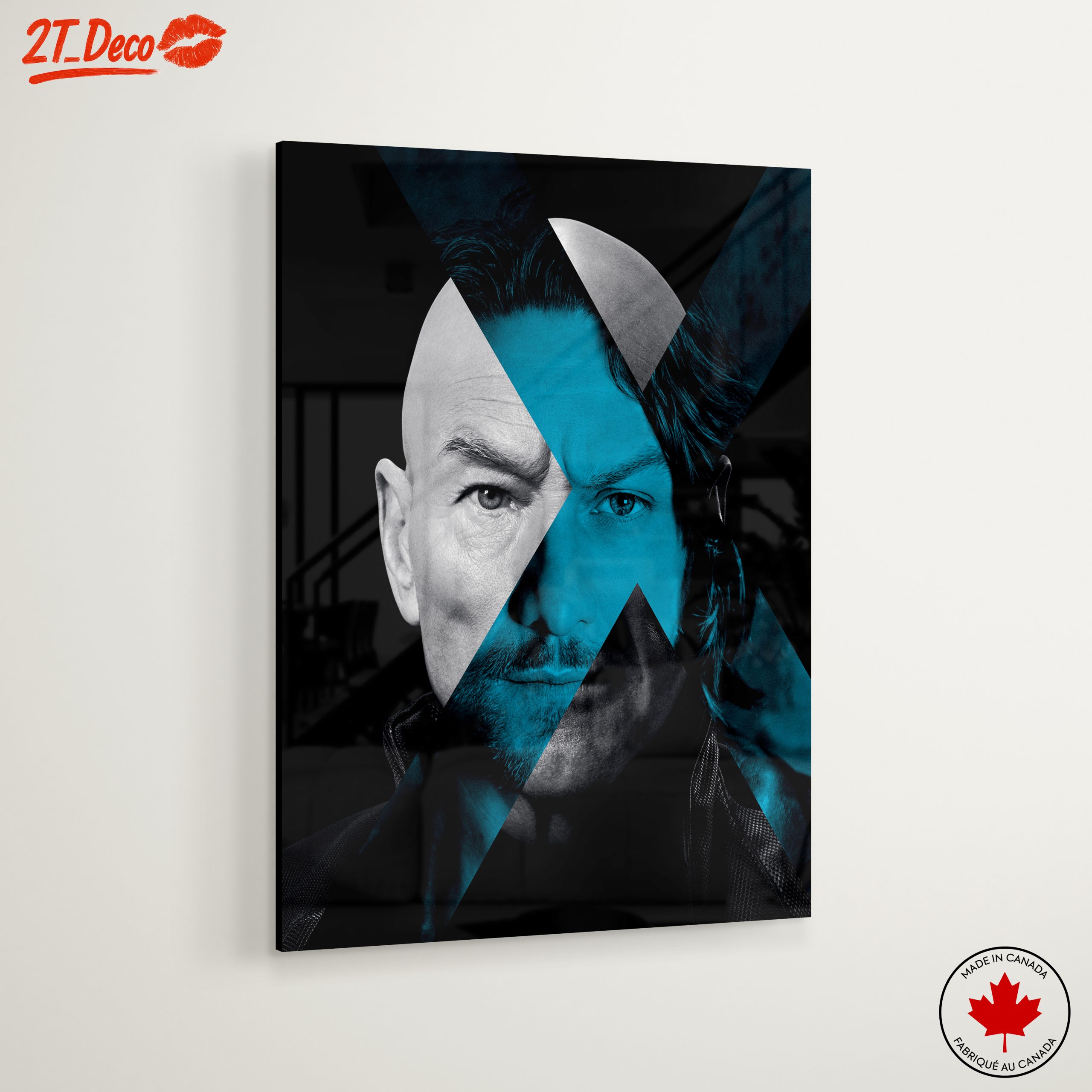 X-Men Character Art with Blue Accents - Image 6