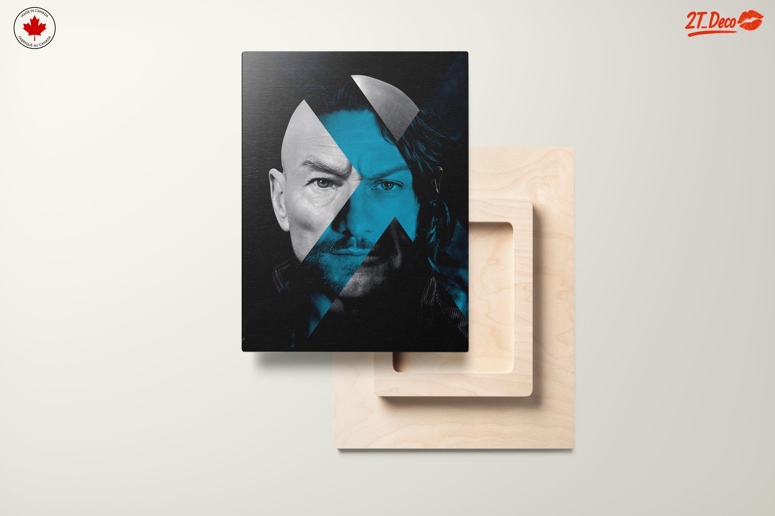 X-Men Character Art with Blue Accents - Image 11
