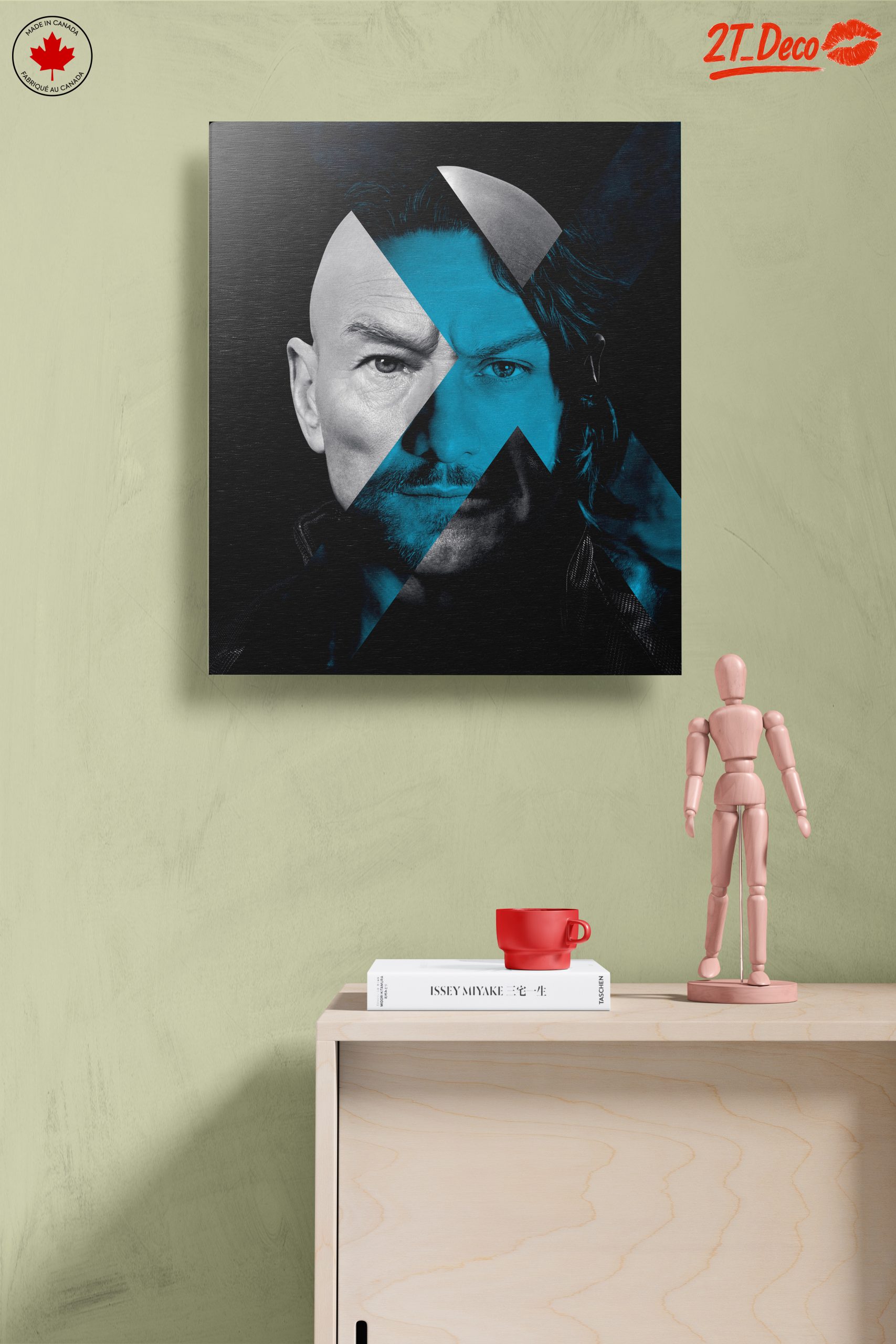 X-Men Character Art with Blue Accents - Image 14