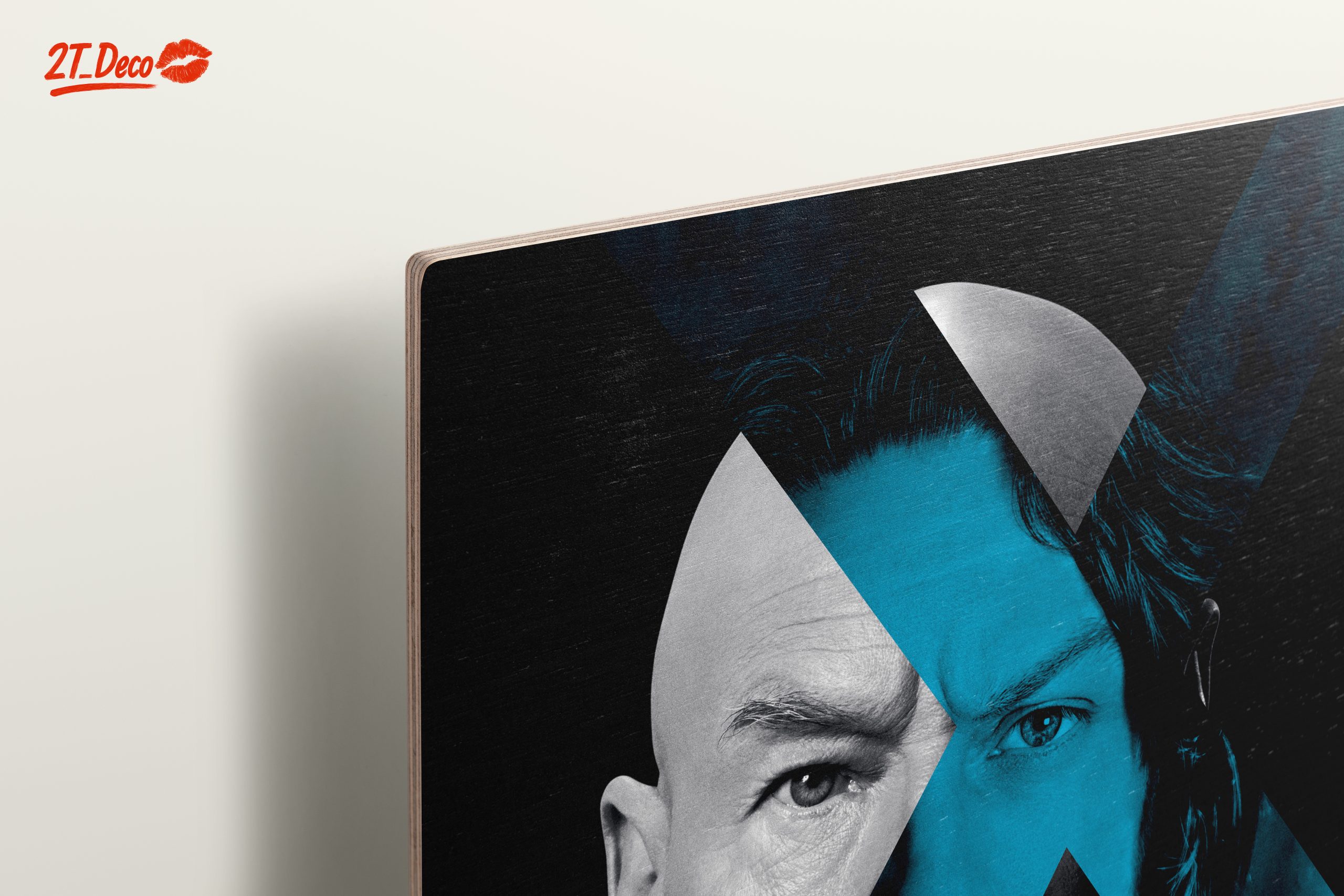 X-Men Character Art with Blue Accents - Image 15