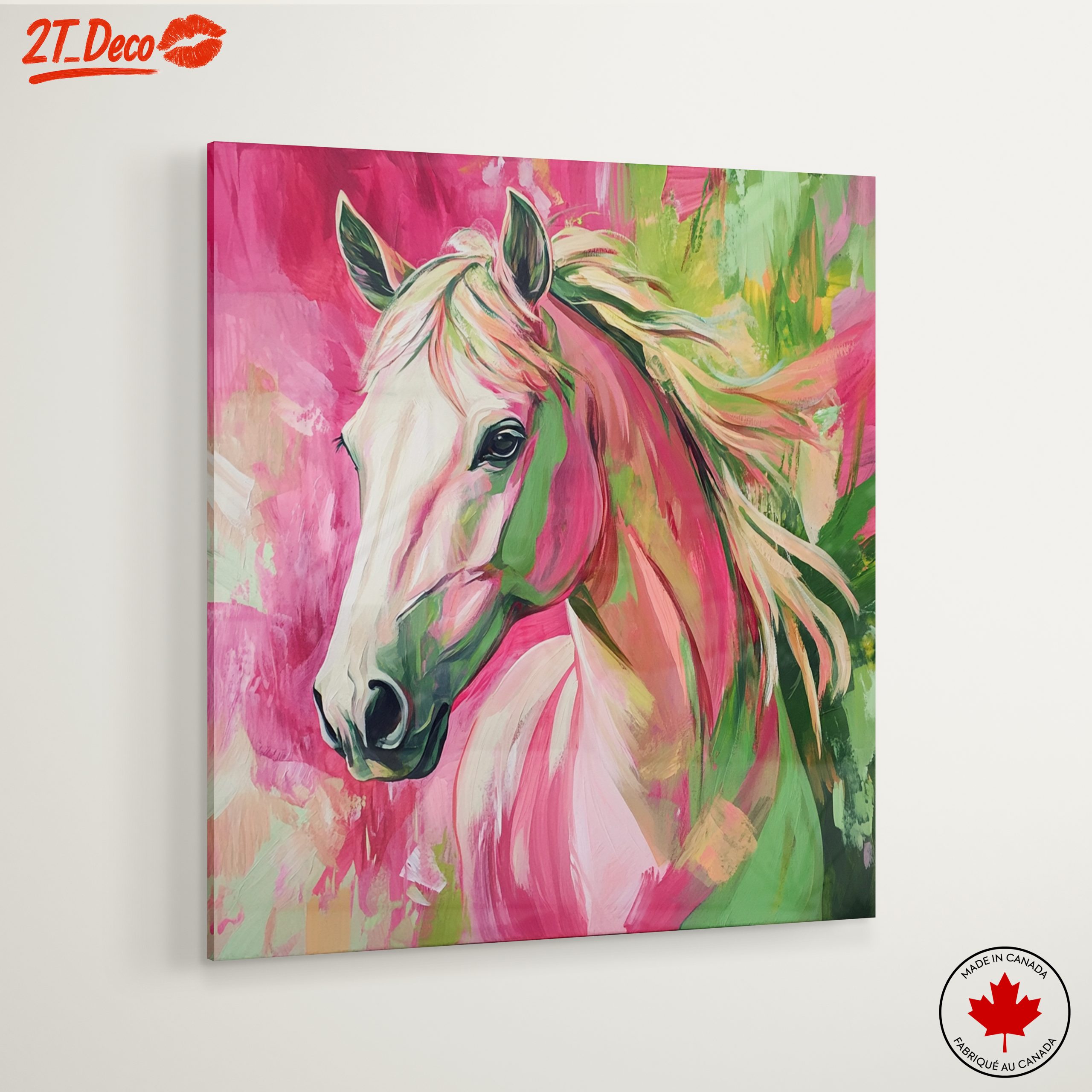 Vibrant Stylized Horse Character Art - Image 6