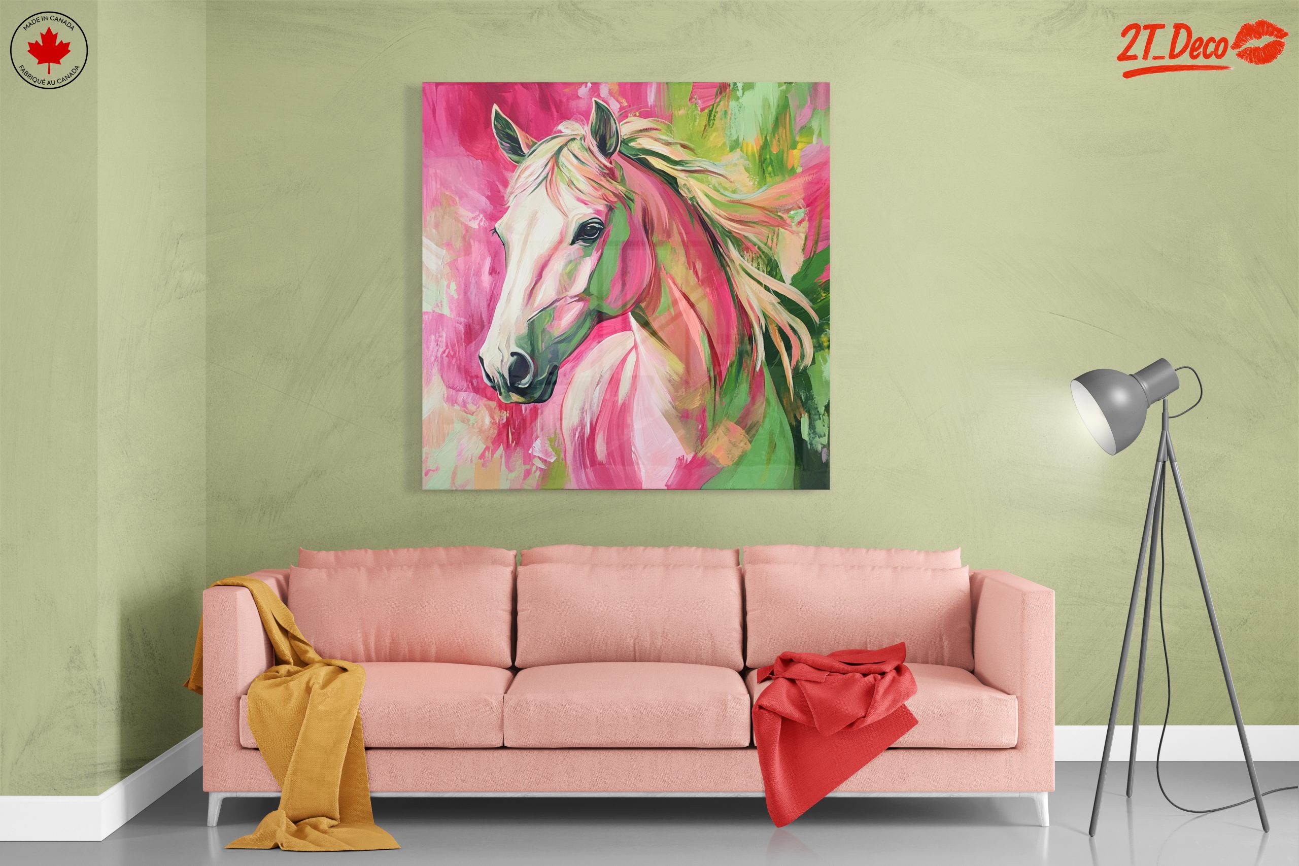 Vibrant Stylized Horse Character Art - Image 7