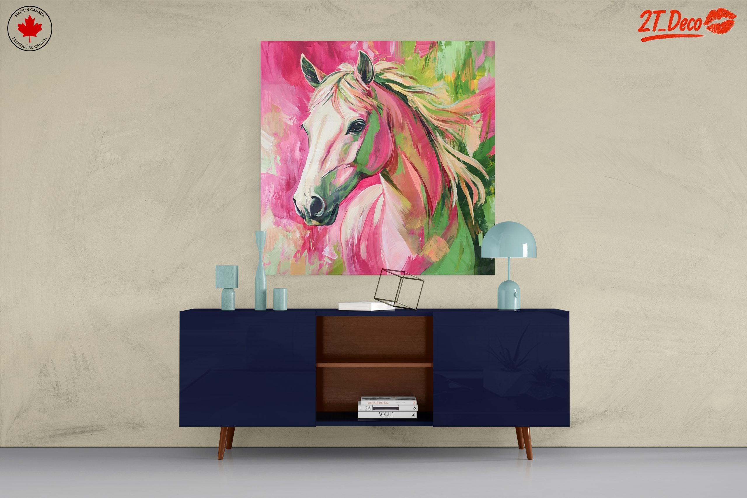 Vibrant Stylized Horse Character Art - Image 8