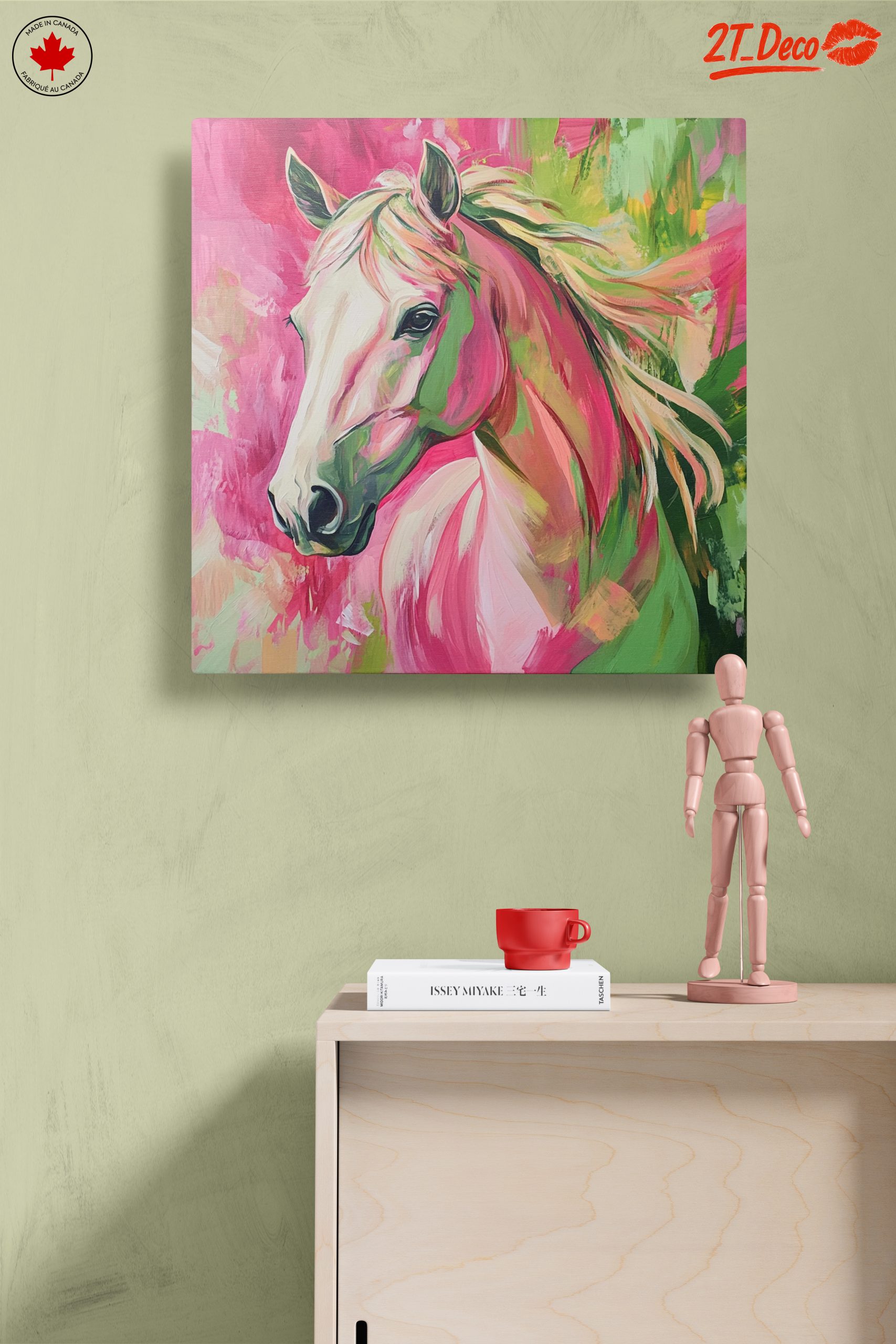 Vibrant Stylized Horse Character Art - Image 14