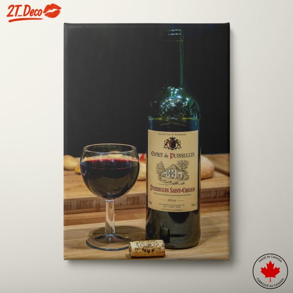 Elegant Wine Still Life Artwork