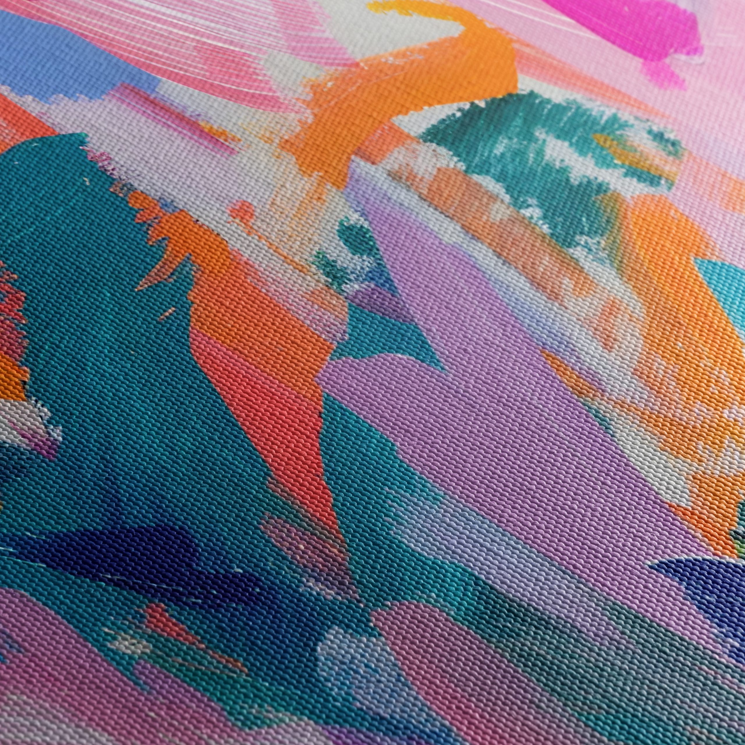 Colorful Abstract Brush Stroke Art - Image 5