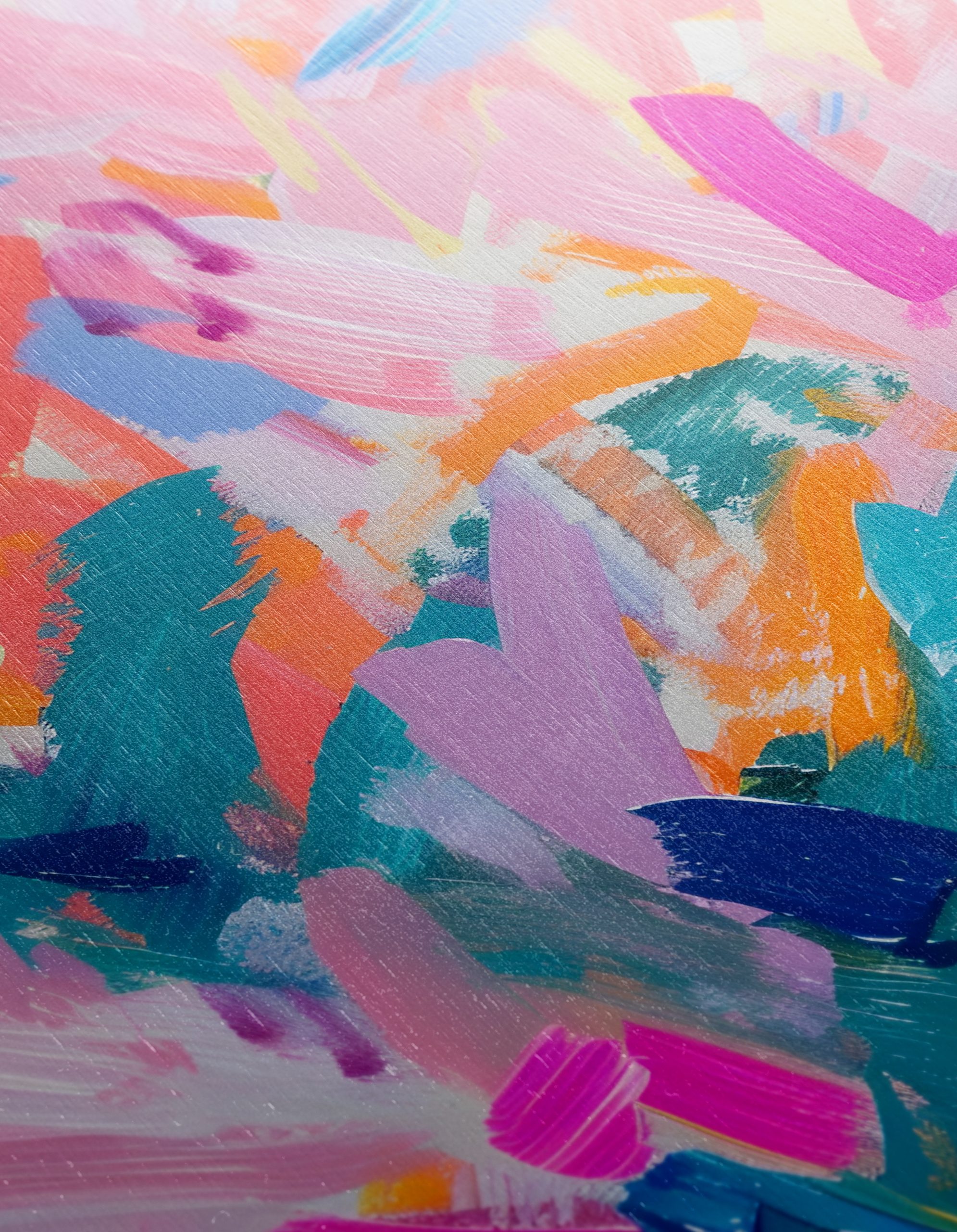 Colorful Abstract Brush Stroke Art - Image 12
