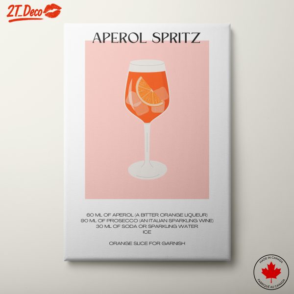 Aperol Spritz Cocktail Recipe Art 3