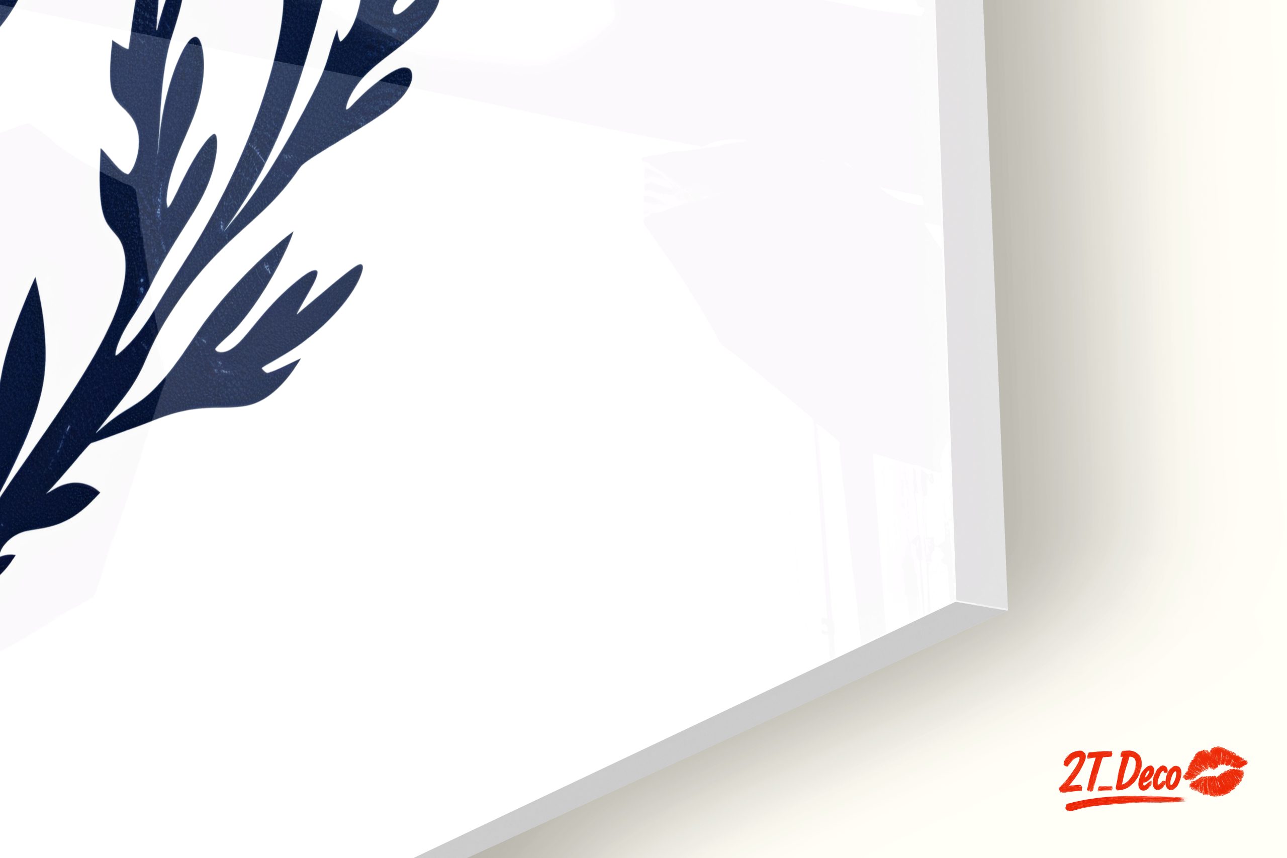 Stylized Botanical Leaf Art for Home Decor - Image 9