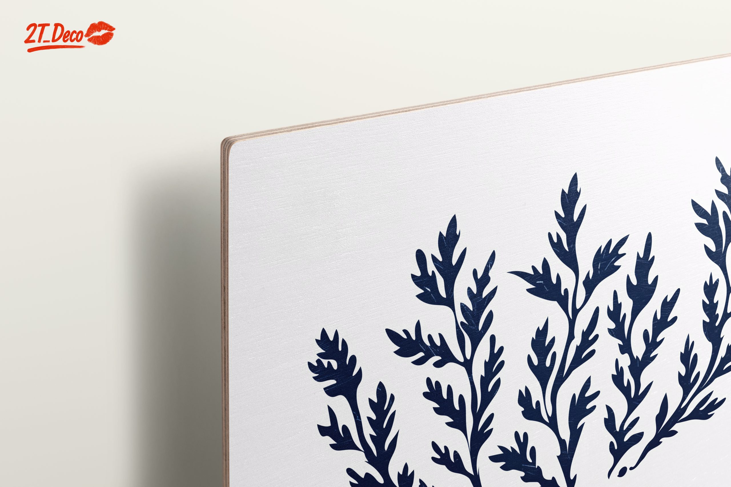 Stylized Botanical Leaf Art for Home Decor - Image 15