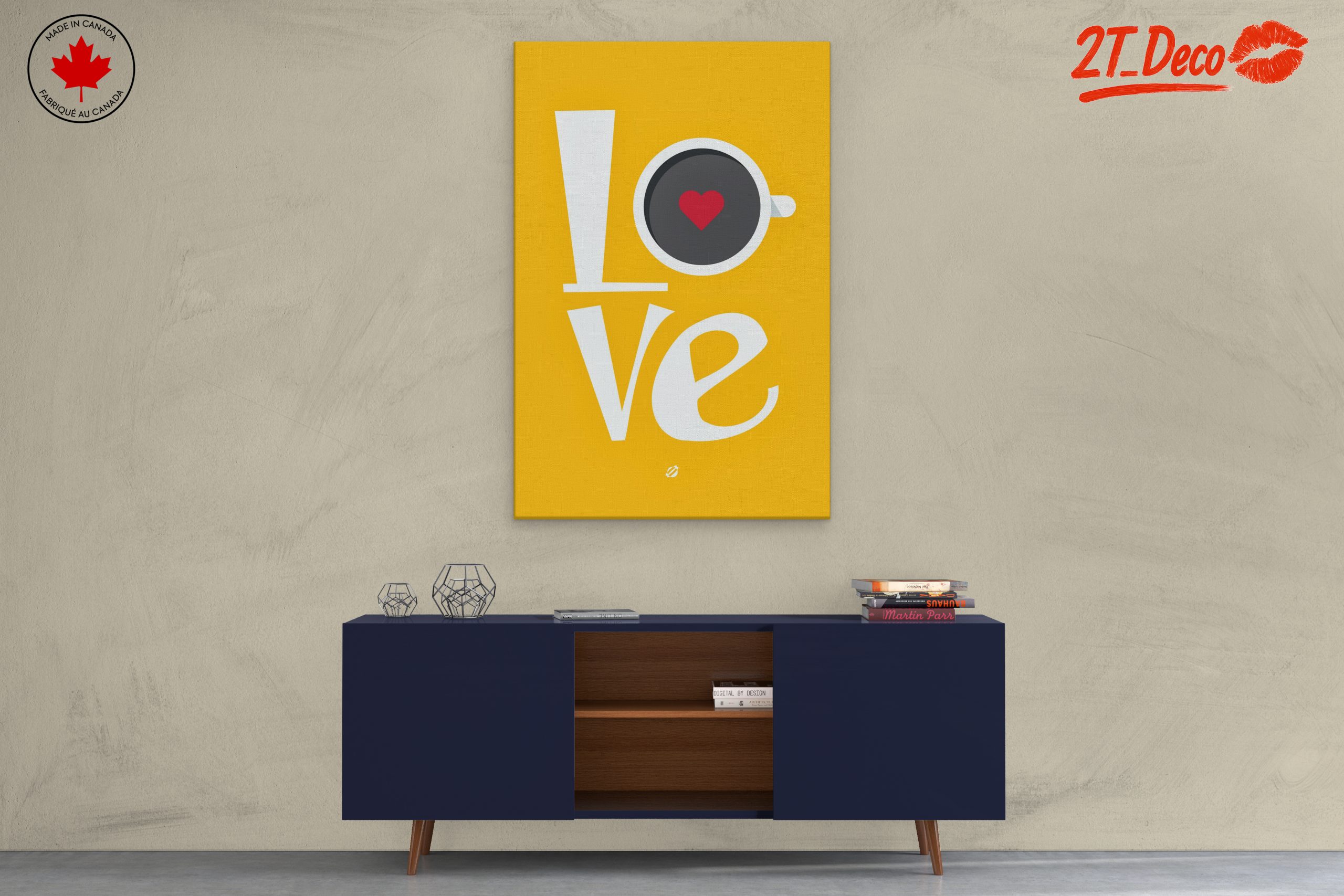 Love Coffee Art with Heart - Image 3