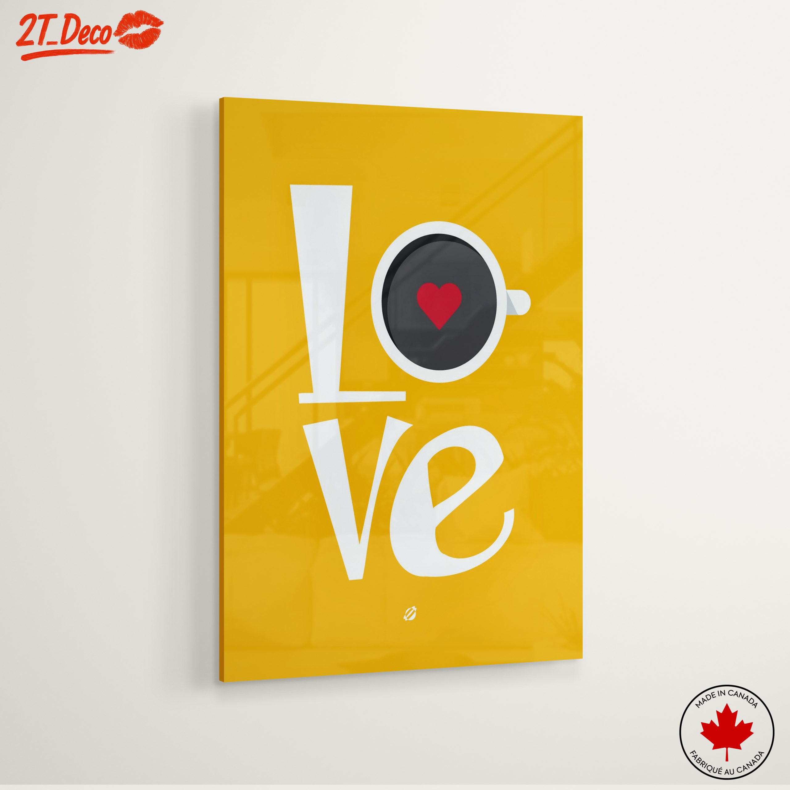 Love Coffee Art with Heart - Image 6