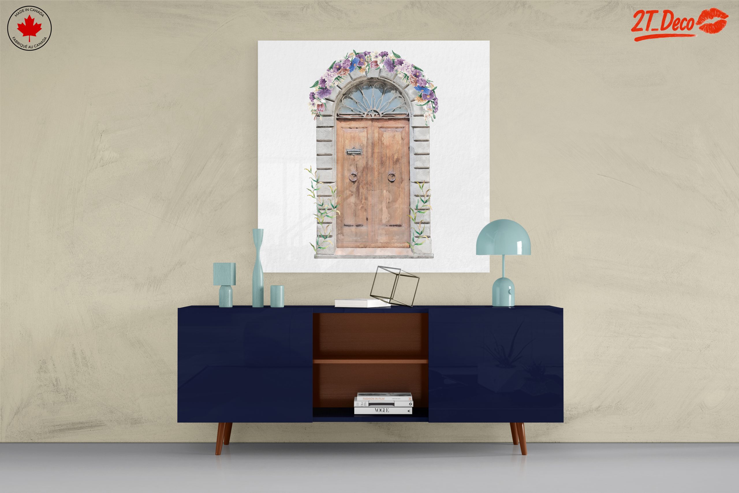 Charming Floral Doorway Art - Image 8