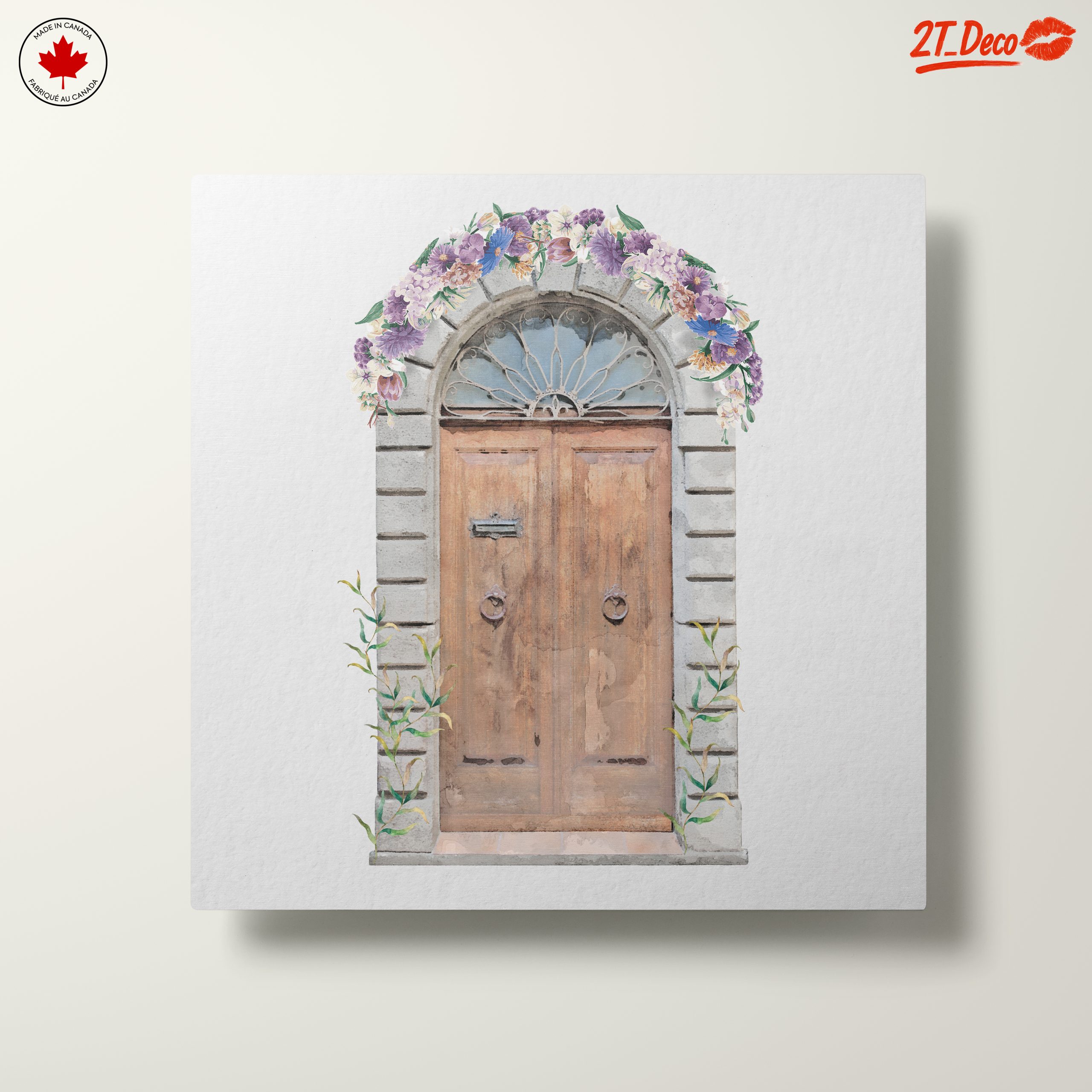 Charming Floral Doorway Art - Image 10