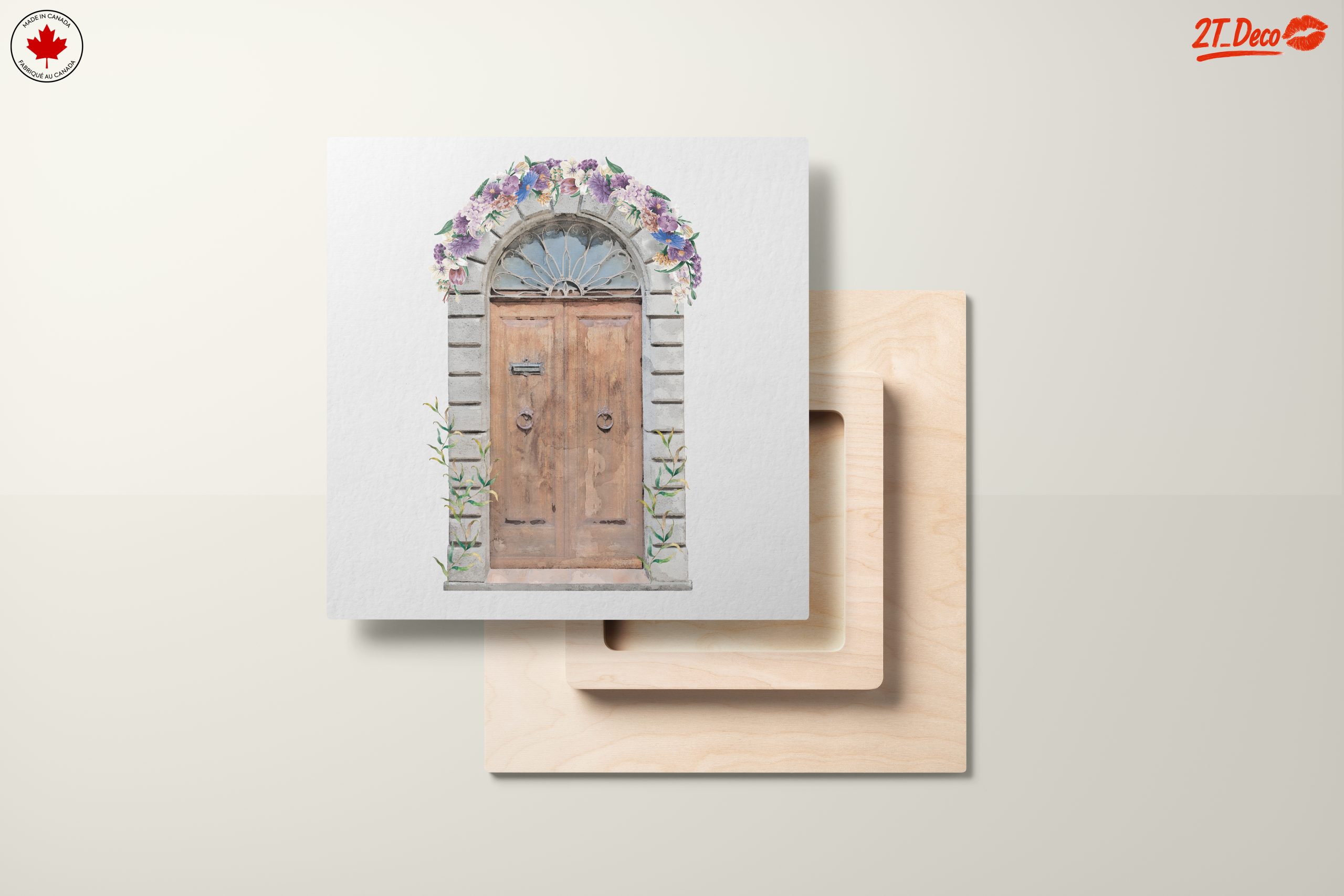 Charming Floral Doorway Art - Image 11
