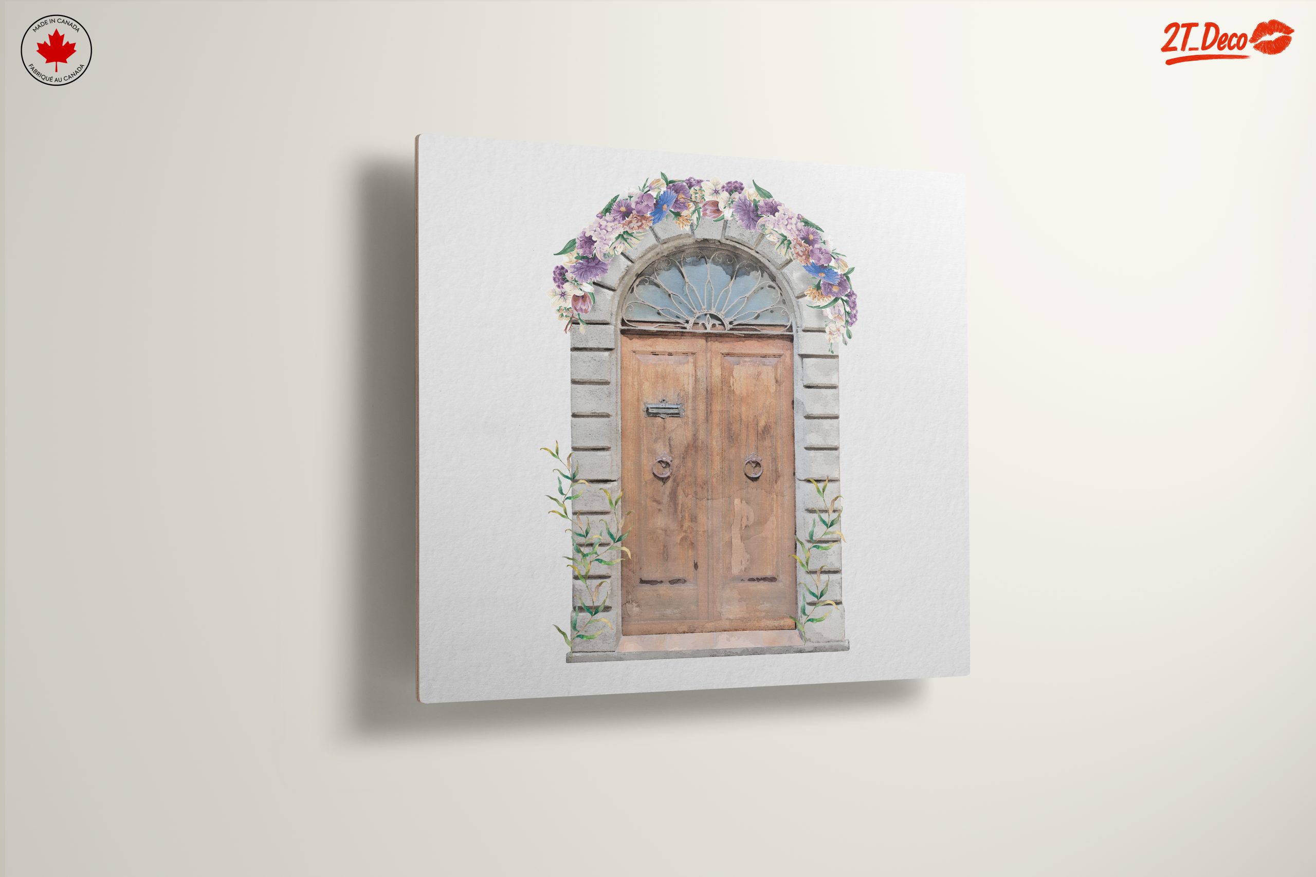 Charming Floral Doorway Art - Image 13