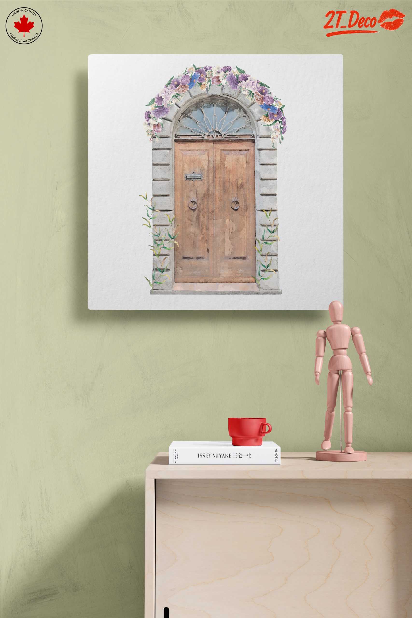 Charming Floral Doorway Art - Image 14