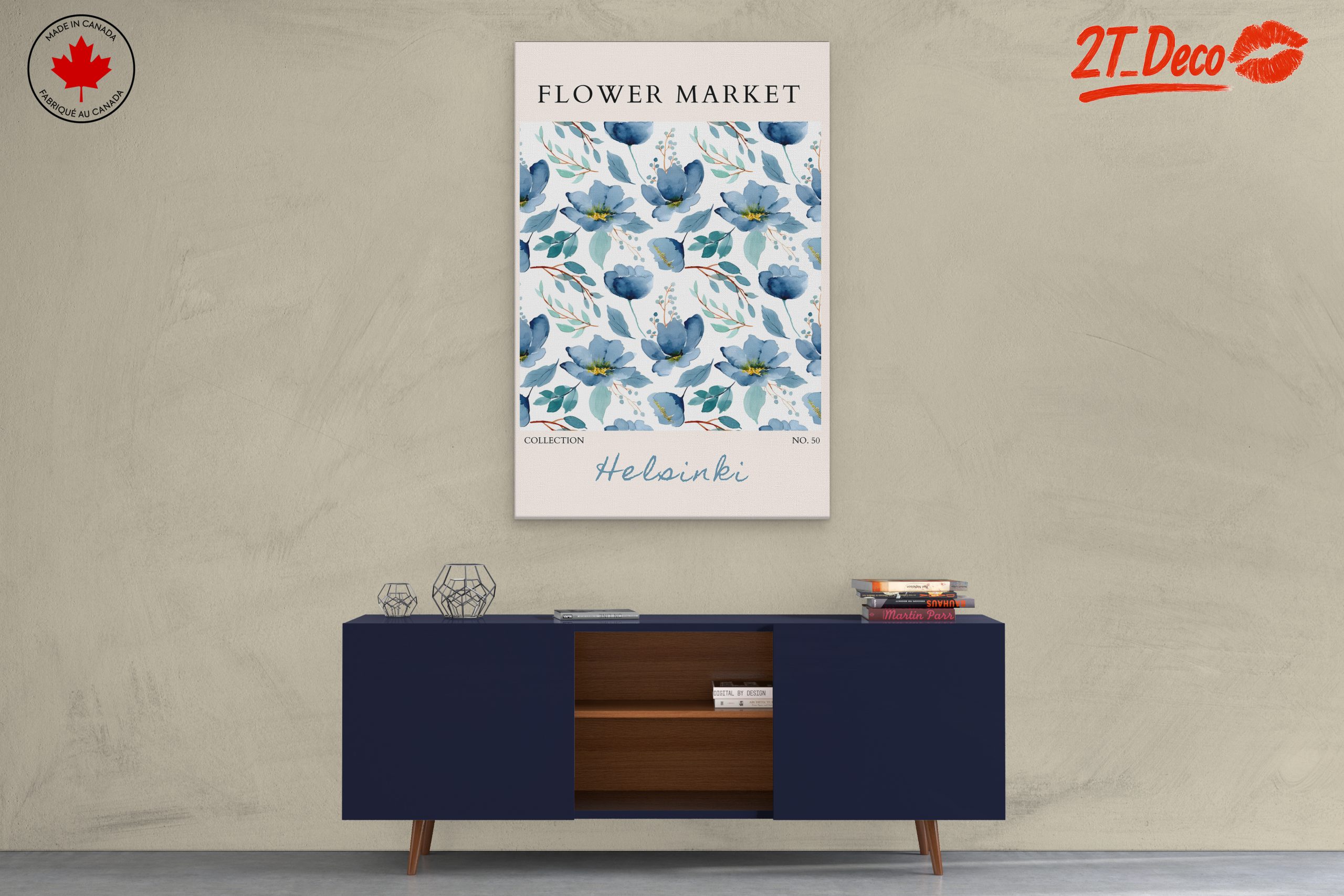 Blue Floral Design from Helsinki - Image 3