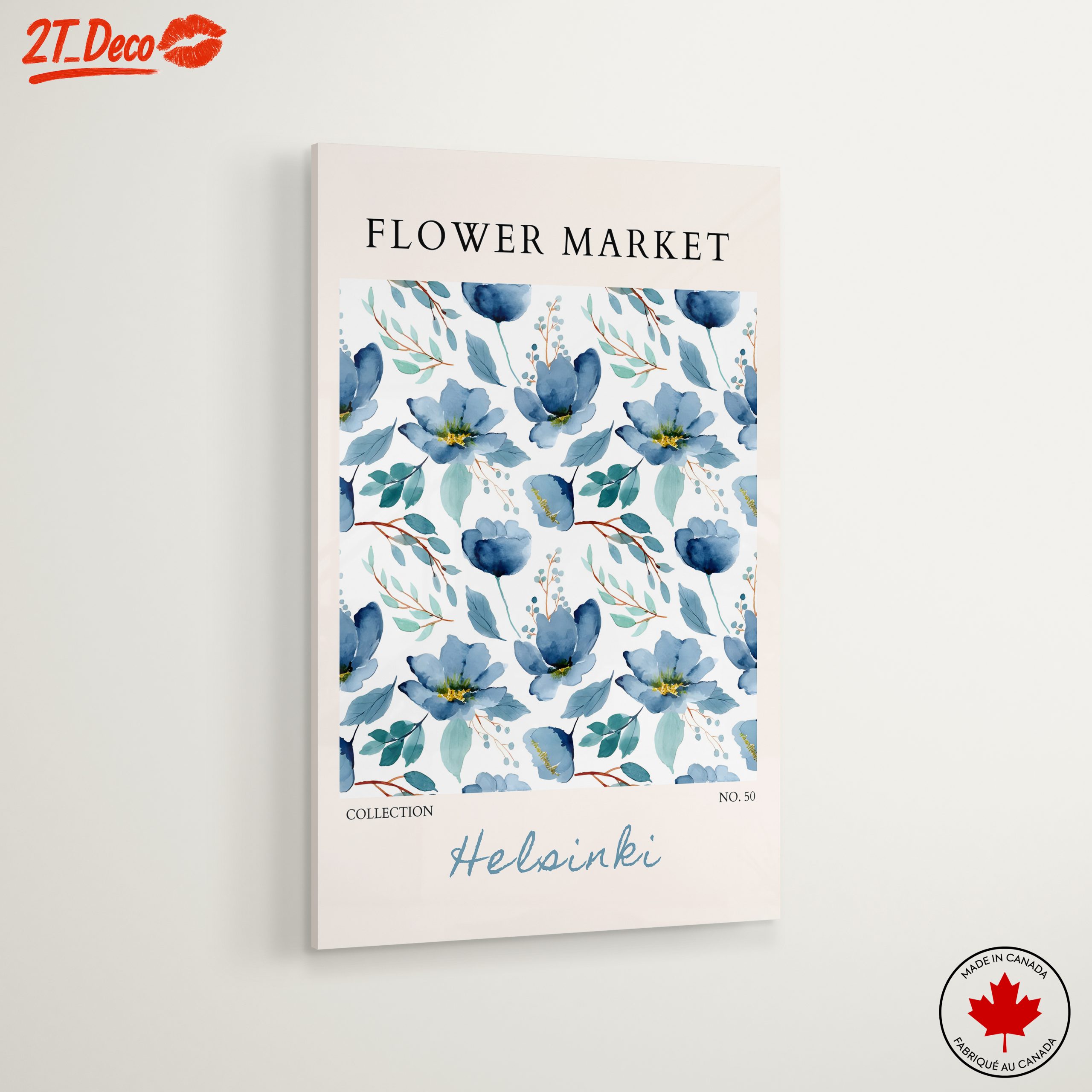 Blue Floral Design from Helsinki - Image 6