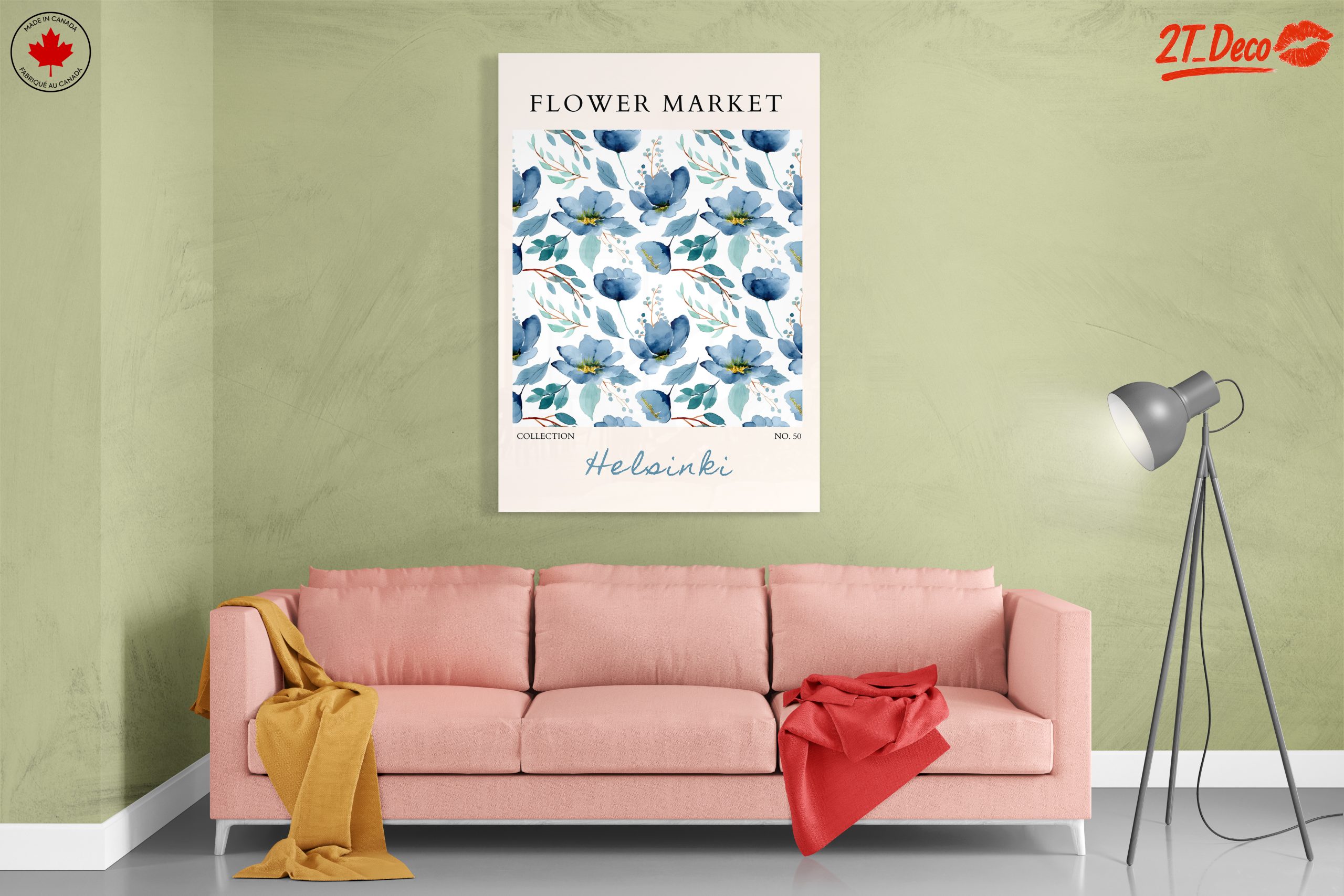 Blue Floral Design from Helsinki - Image 7