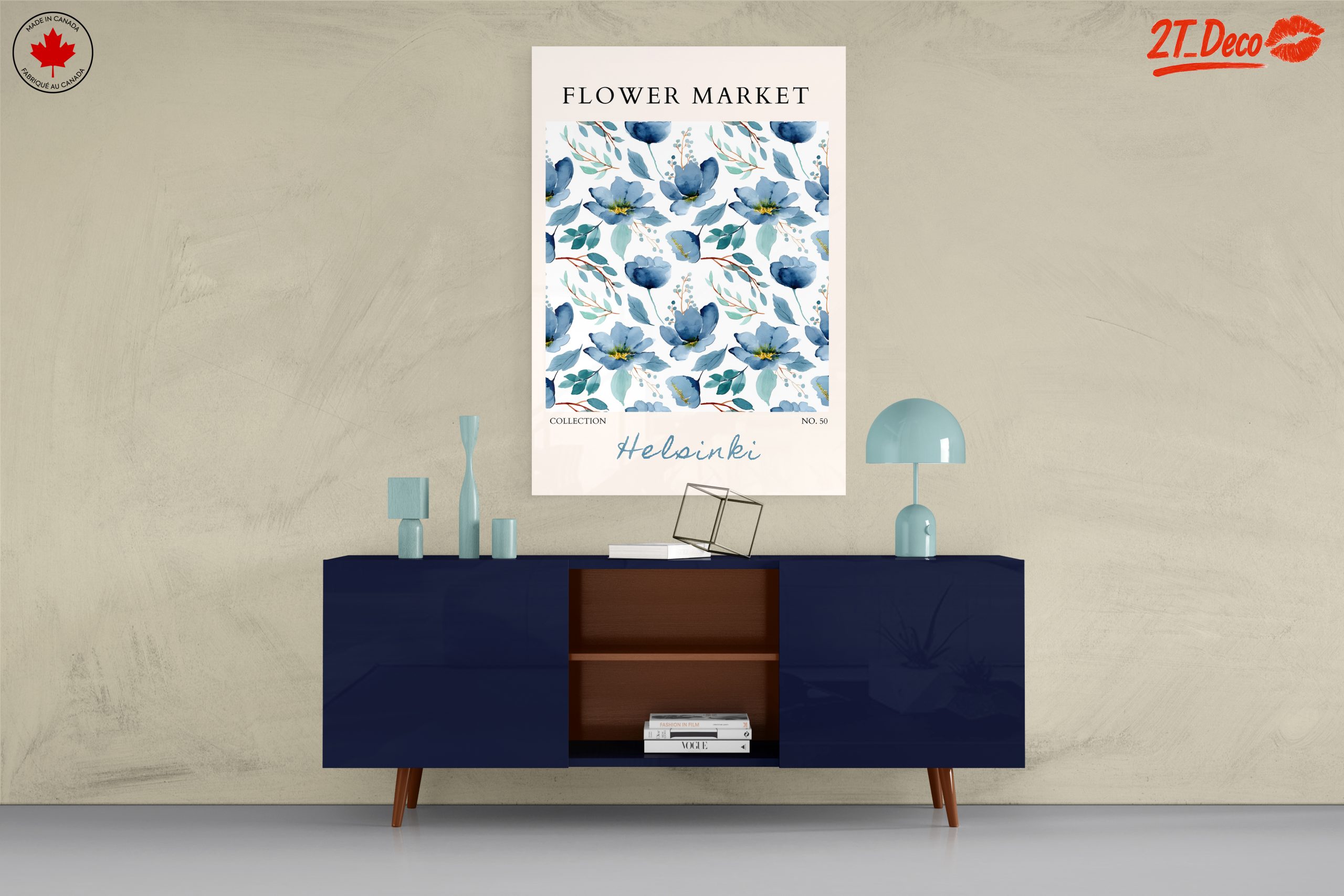 Blue Floral Design from Helsinki - Image 8