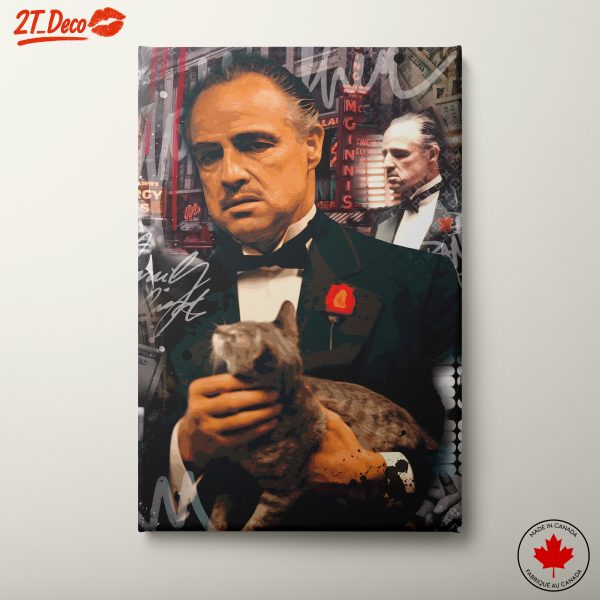 Stylized Artwork of Iconic Movie Character