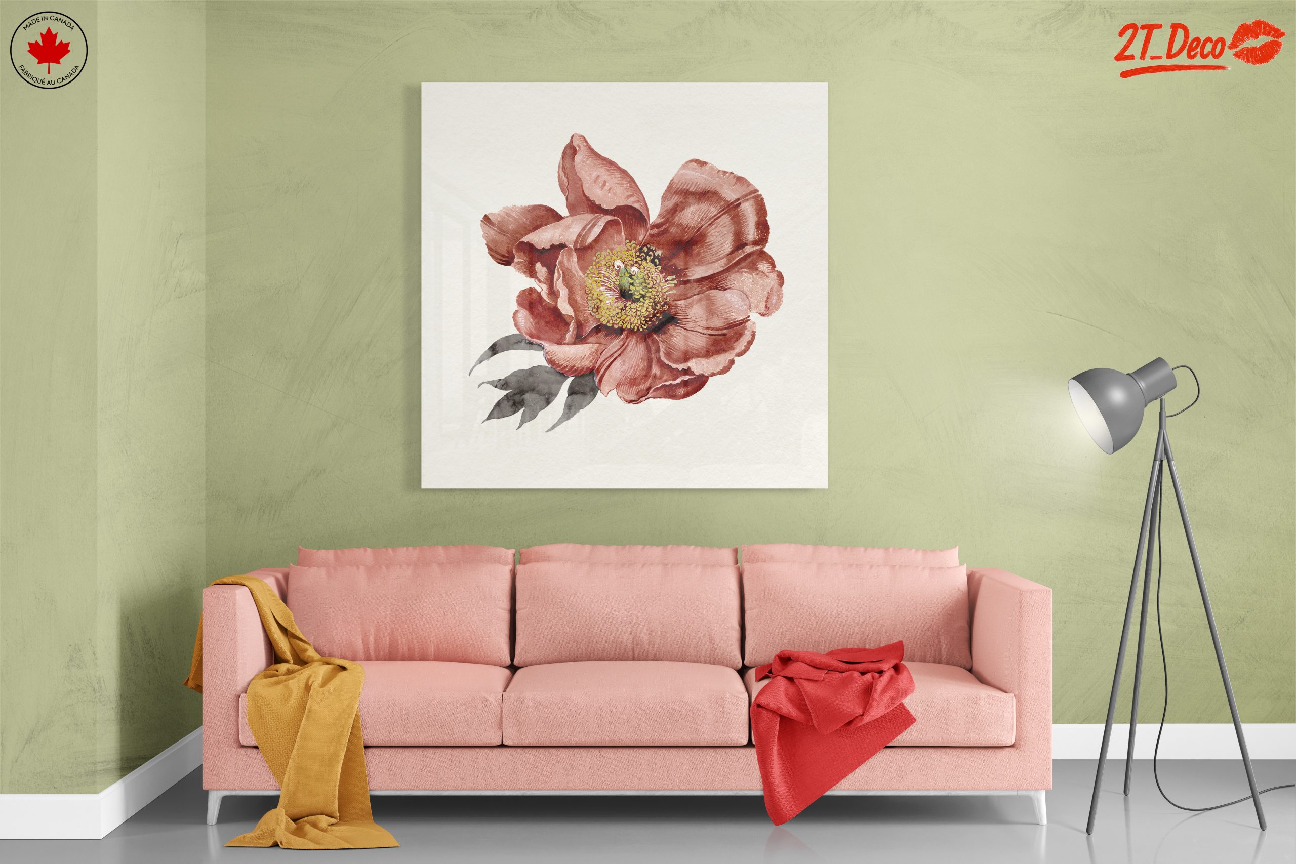 Elegant Floral Watercolor Art for Home Decoration - Image 7