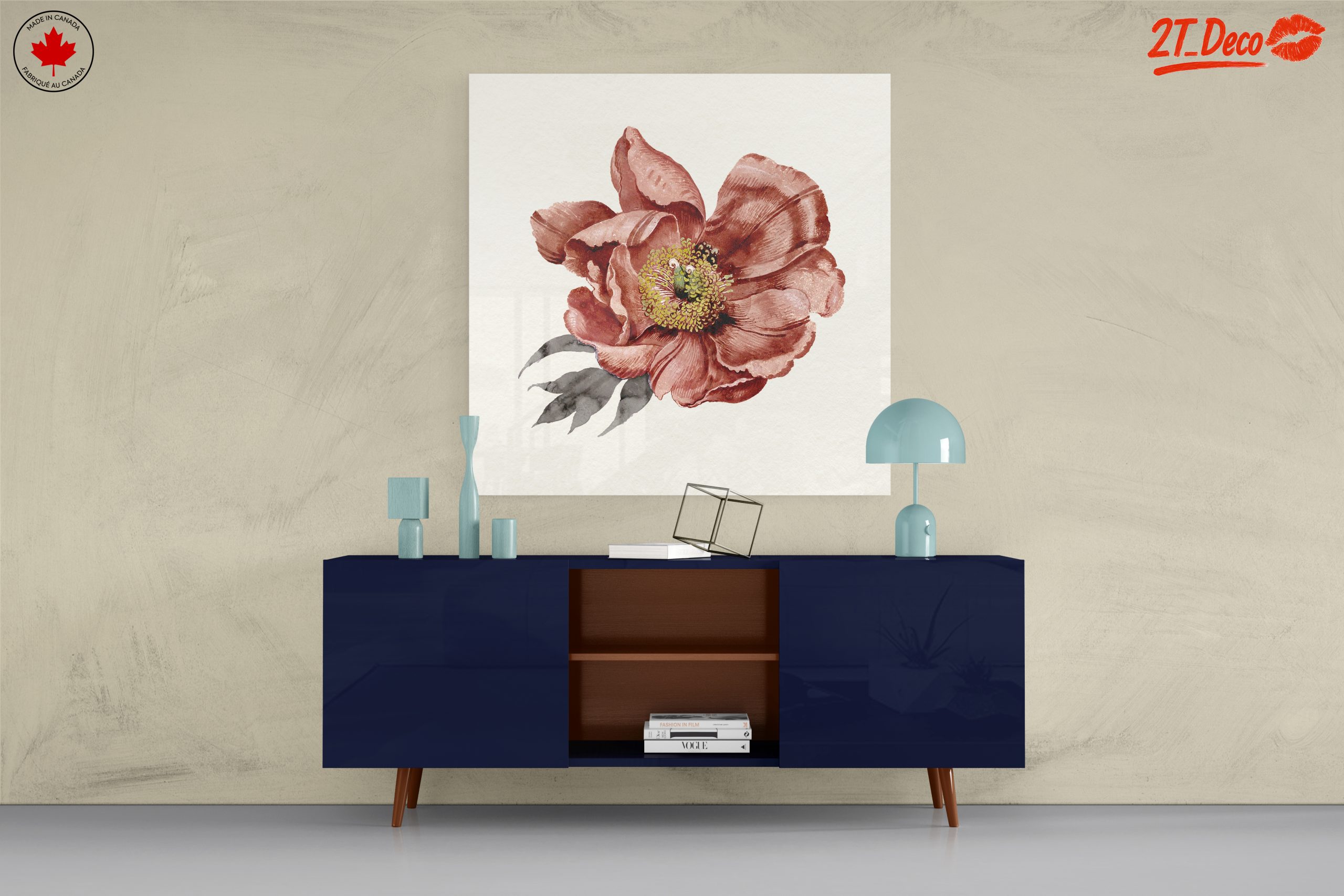 Elegant Floral Watercolor Art for Home Decoration - Image 8