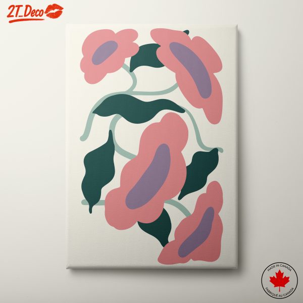 Abstract Floral Artwork Design