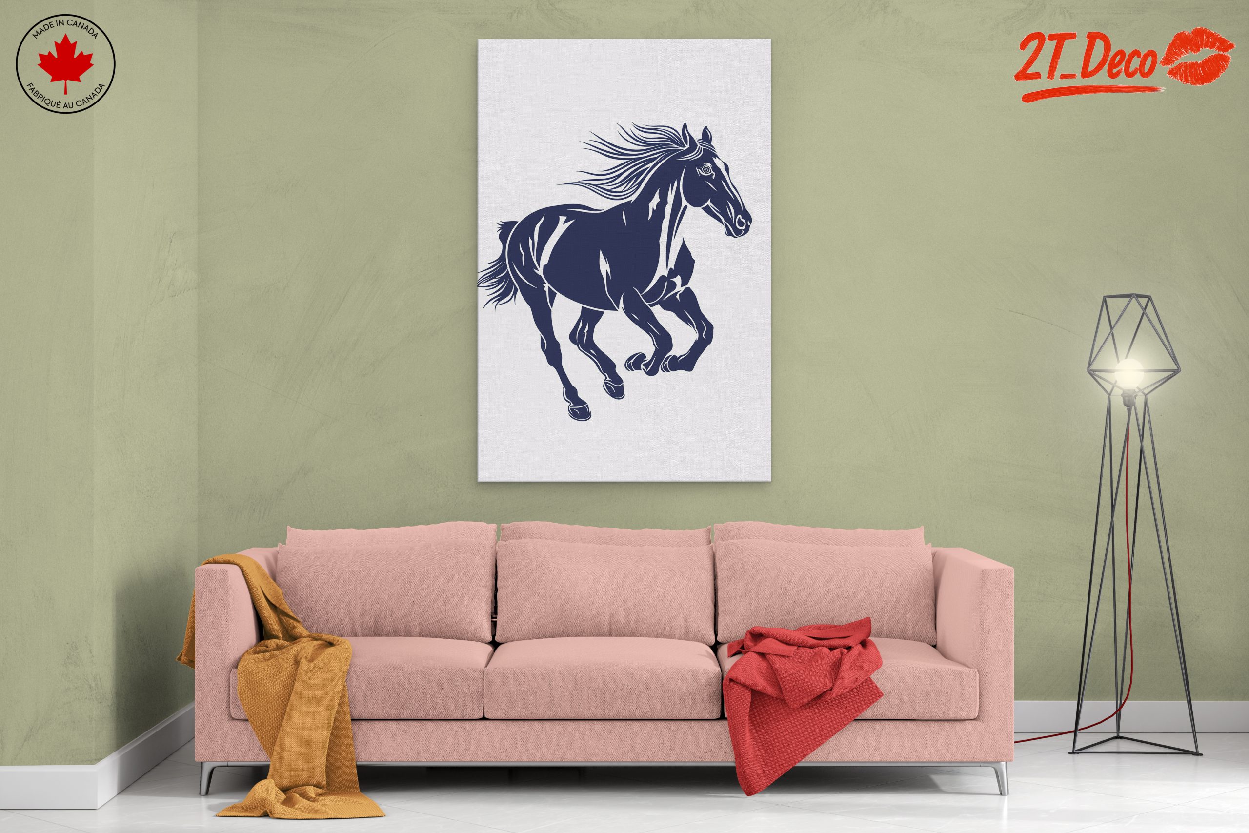 Stylized Horse Illustration Art - Image 2