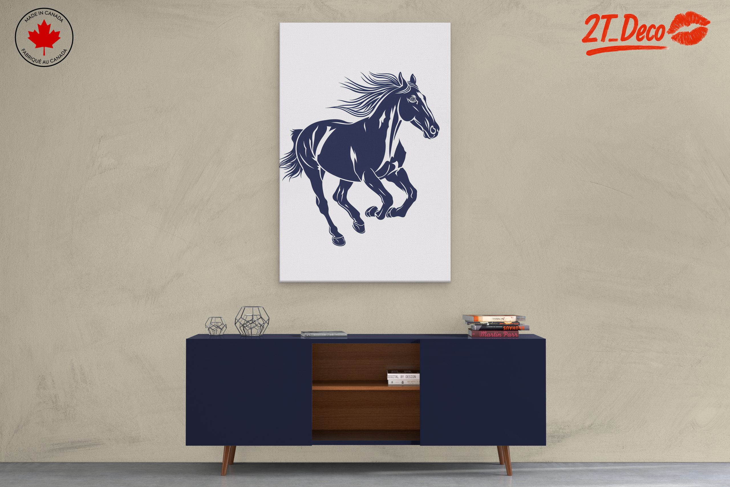 Stylized Horse Illustration Art - Image 3