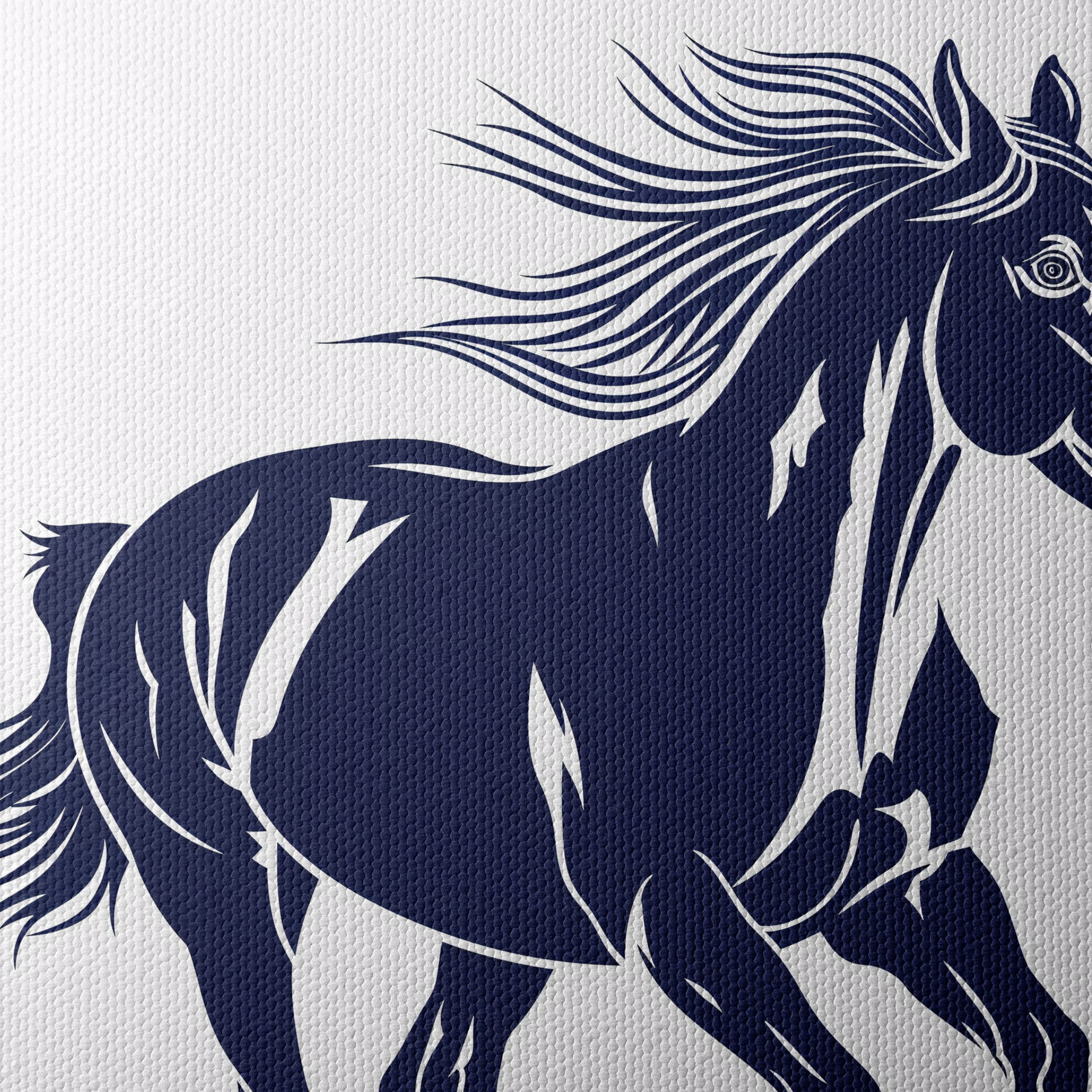 Stylized Horse Illustration Art - Image 4
