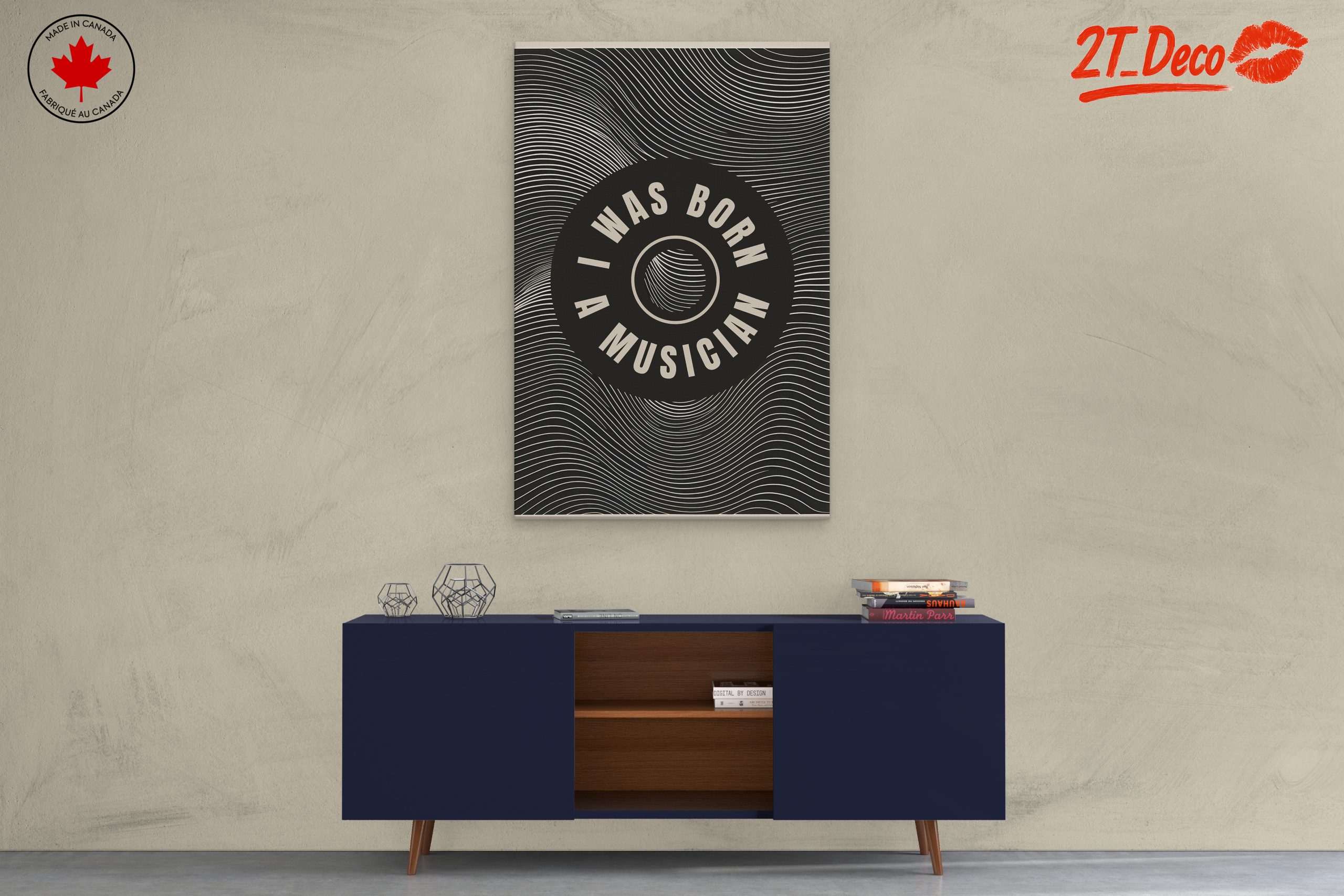 Stylish Musician Art for Aesthetic Spaces - Image 3