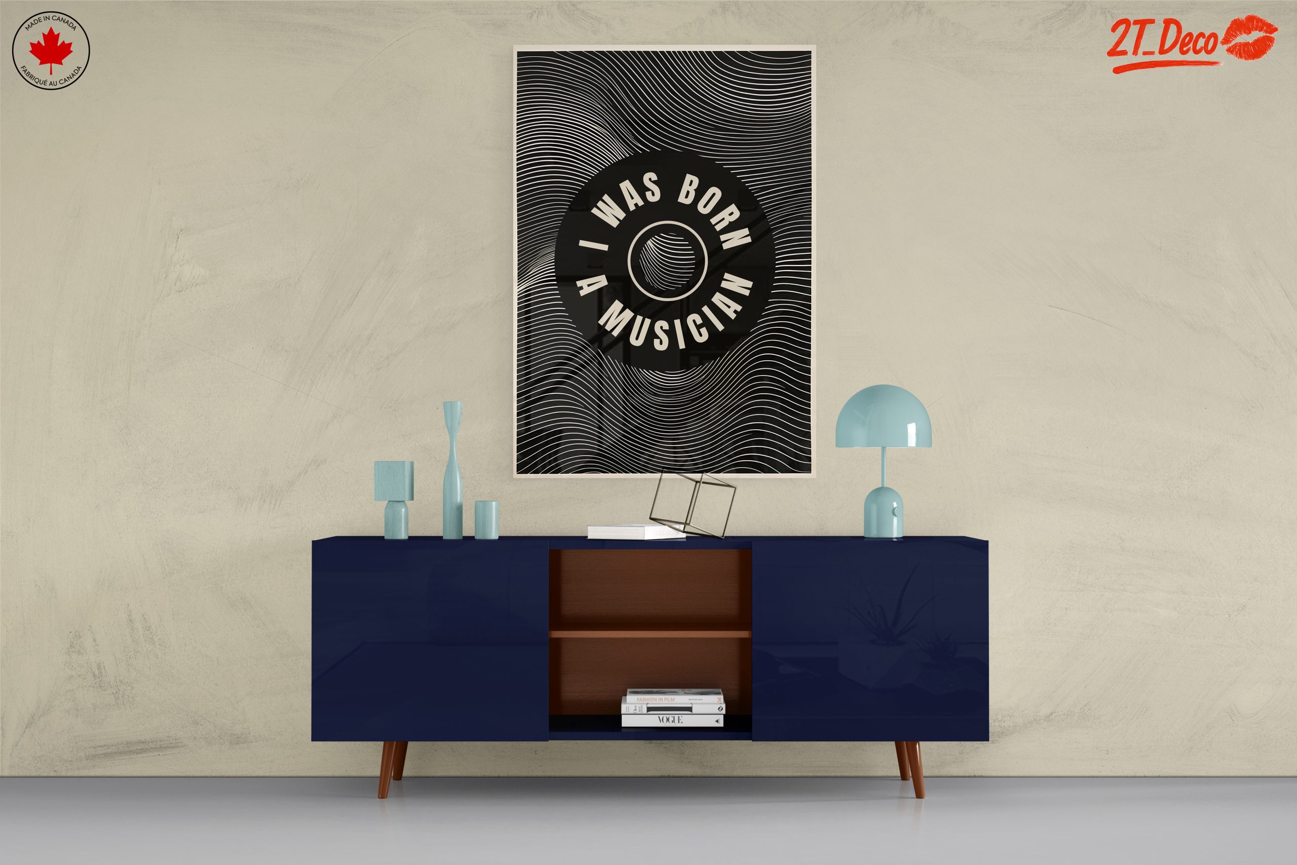 Stylish Musician Art for Aesthetic Spaces - Image 8