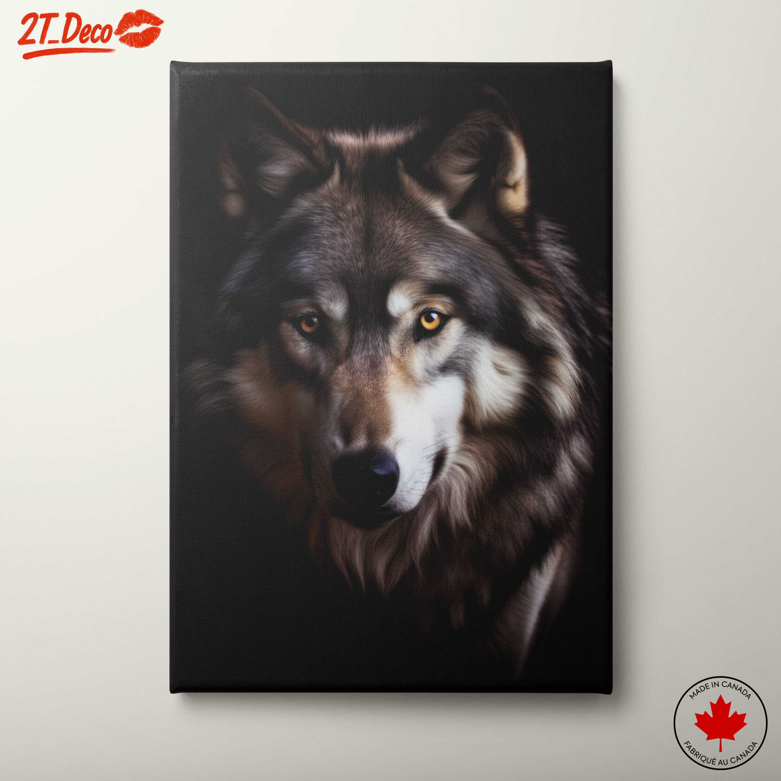 Stunning Wolf Wall Art