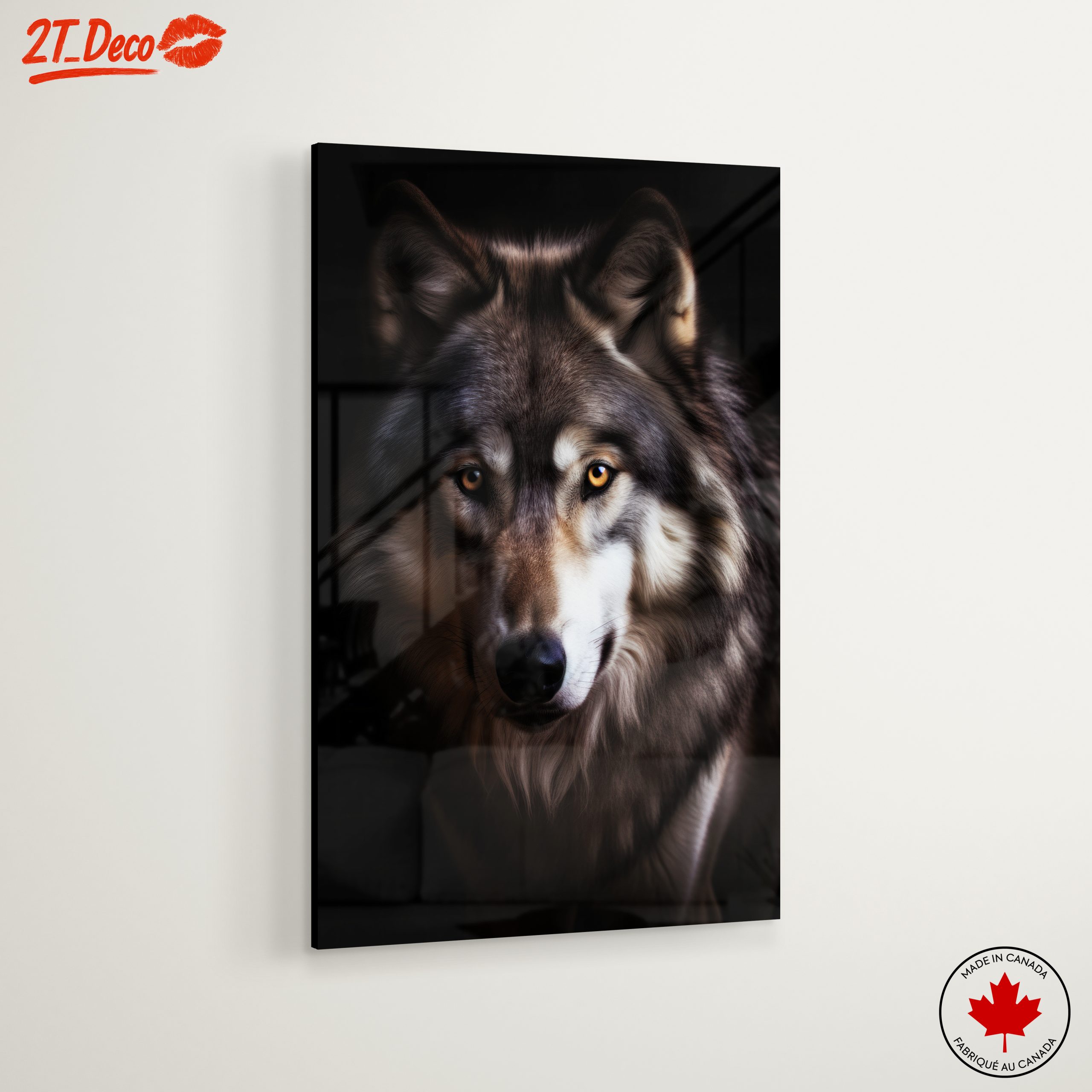 Stunning Wolf Wall Art - Image 6