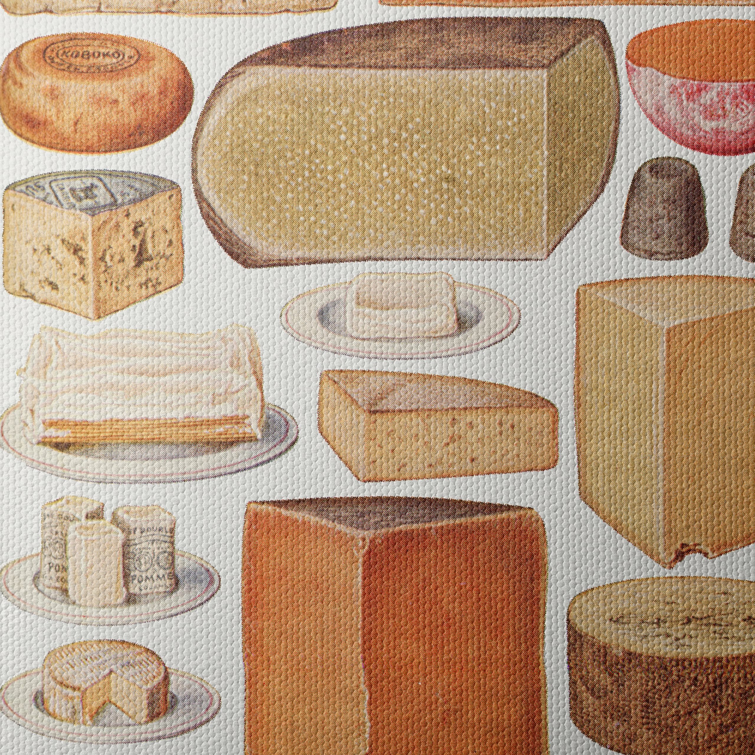 Artistic Cheese Illustration for Food Lovers - Image 4