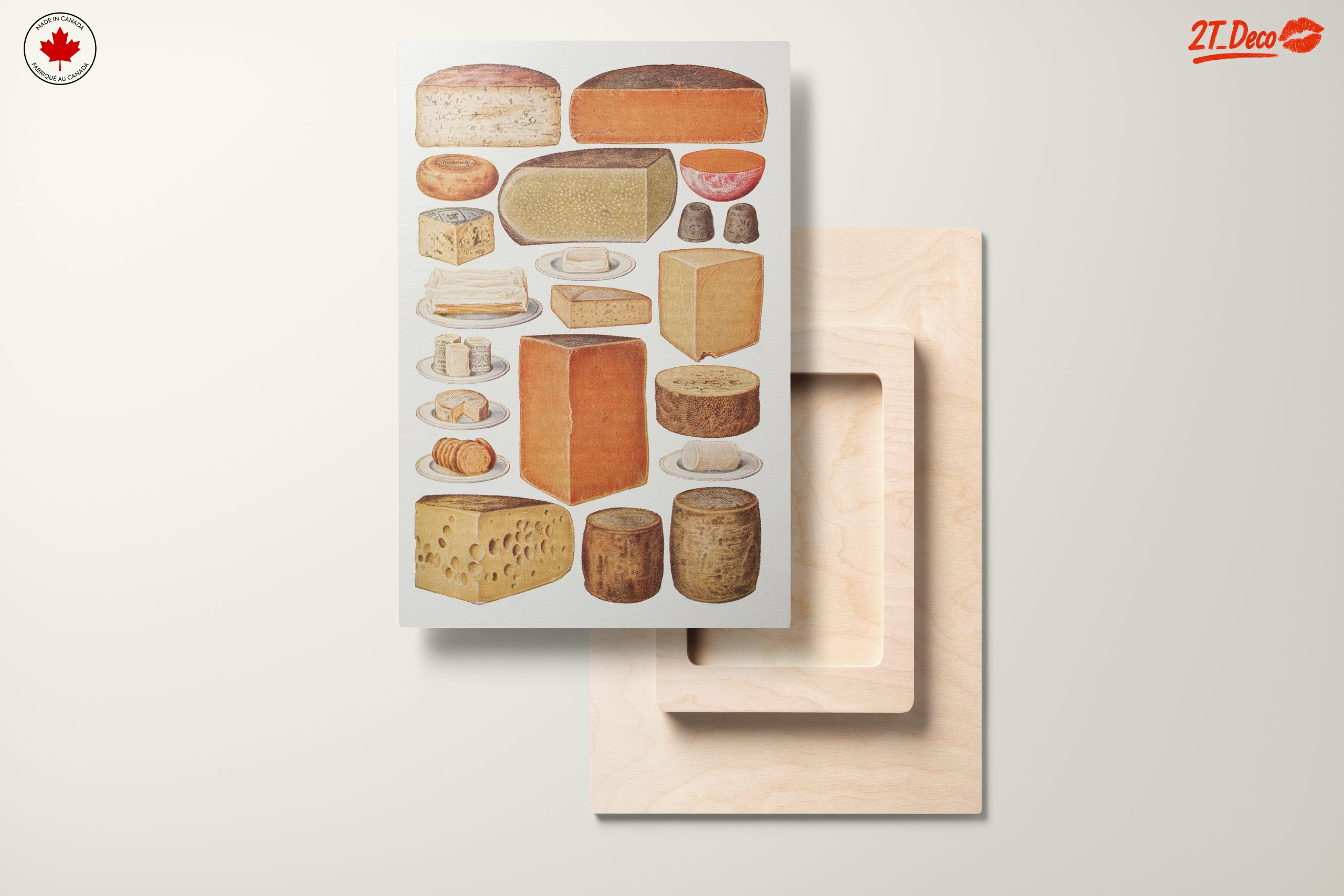 Artistic Cheese Illustration for Food Lovers - Image 11