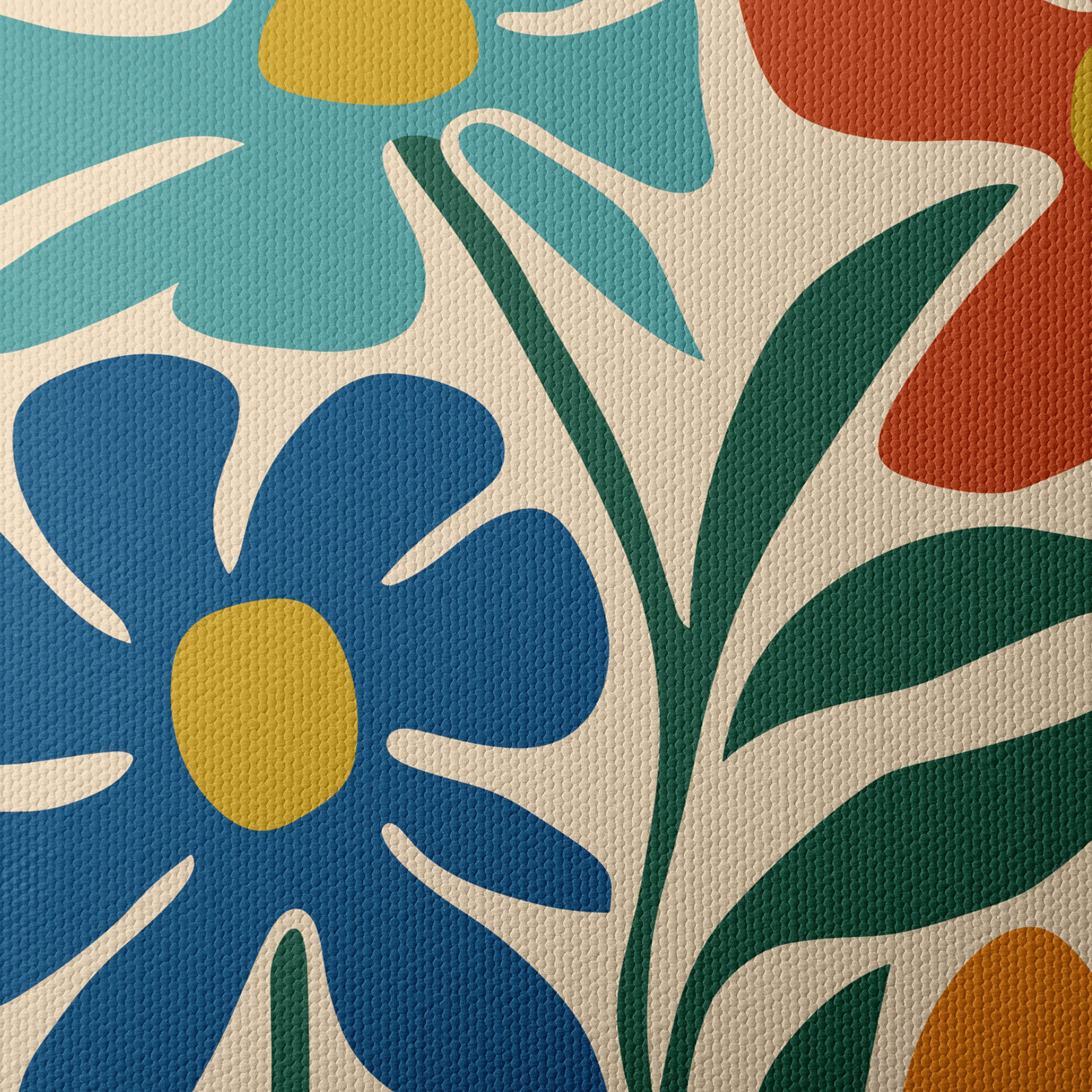 Colorful Abstract Floral Design - Image 4