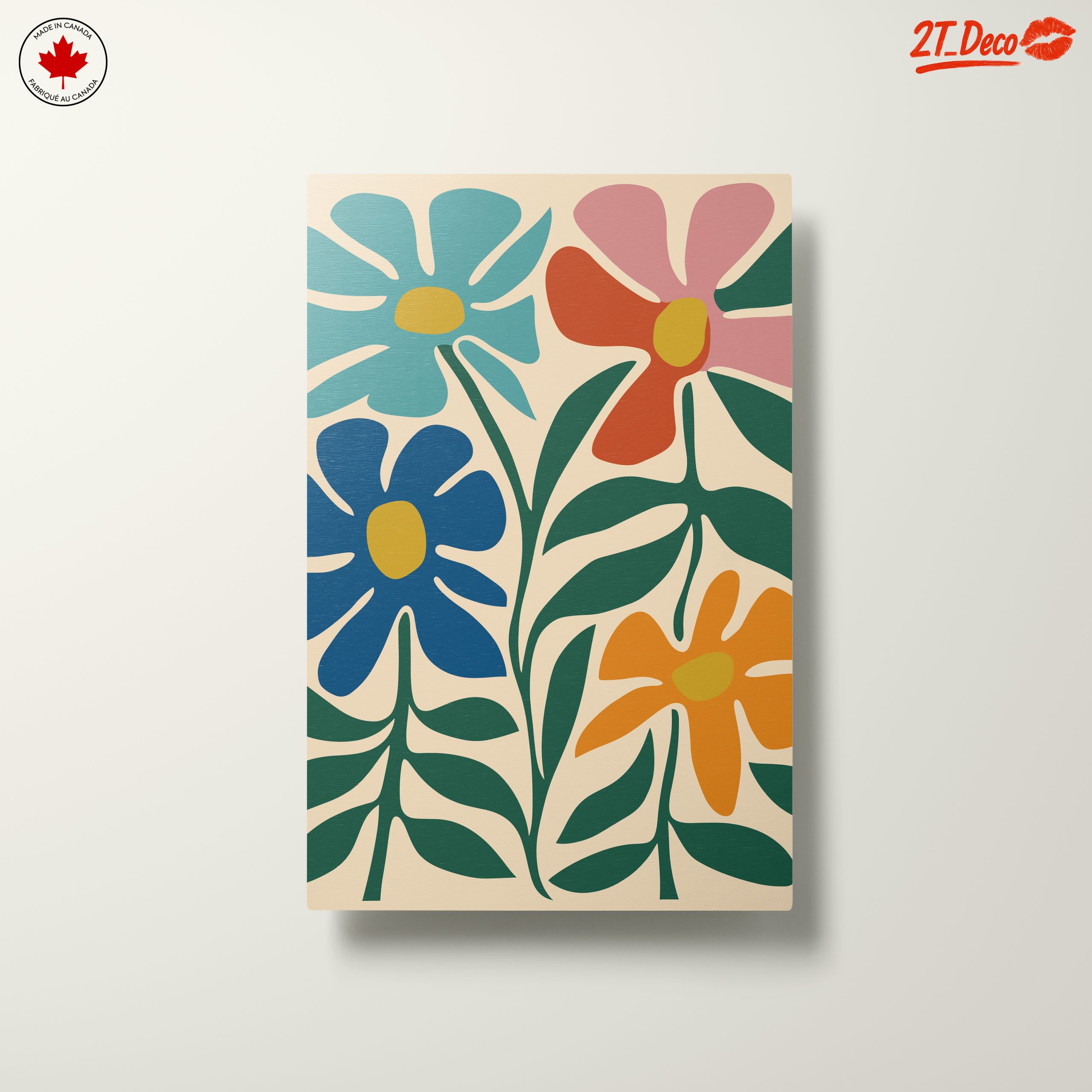 Colorful Abstract Floral Design - Image 10