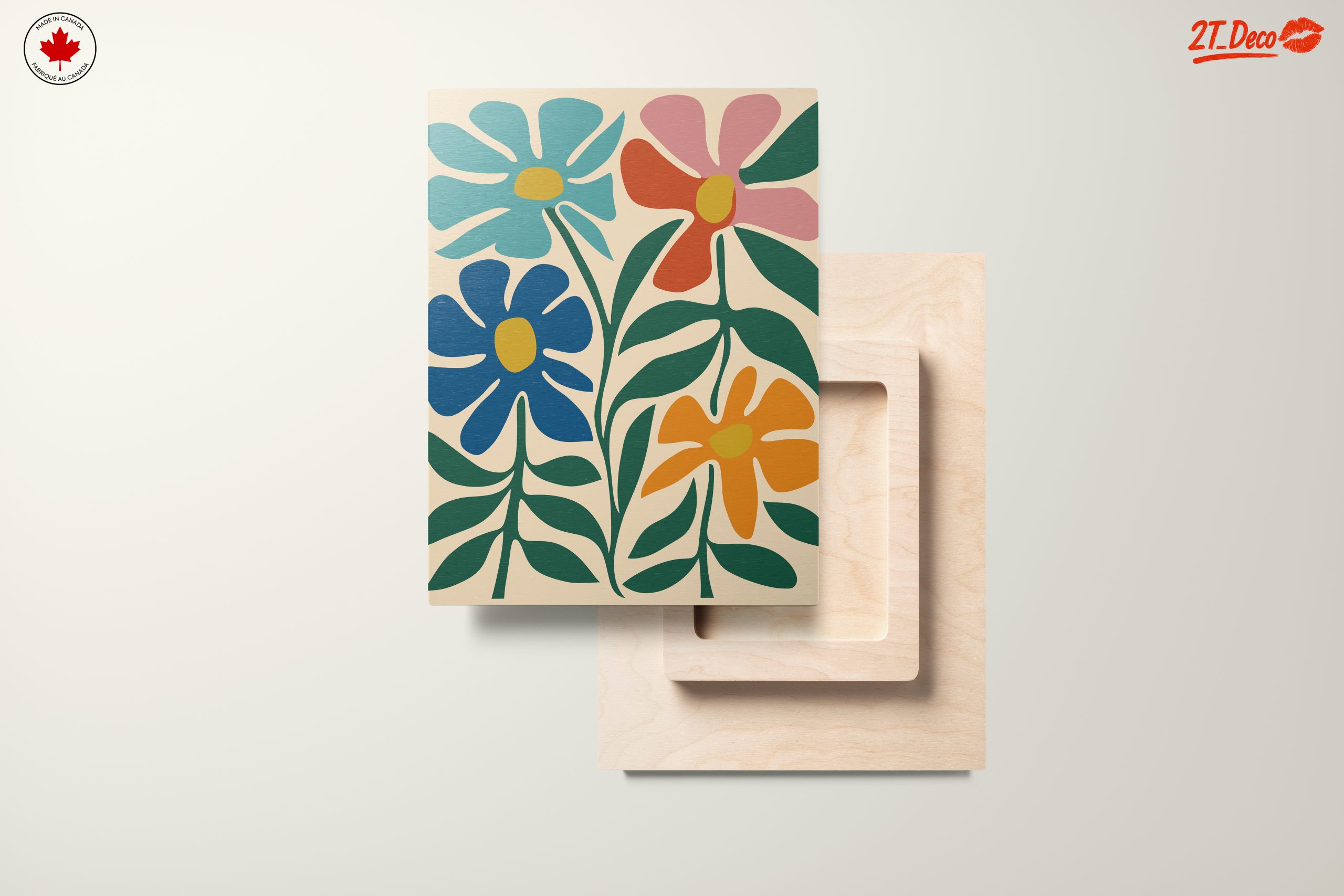 Colorful Abstract Floral Design - Image 11