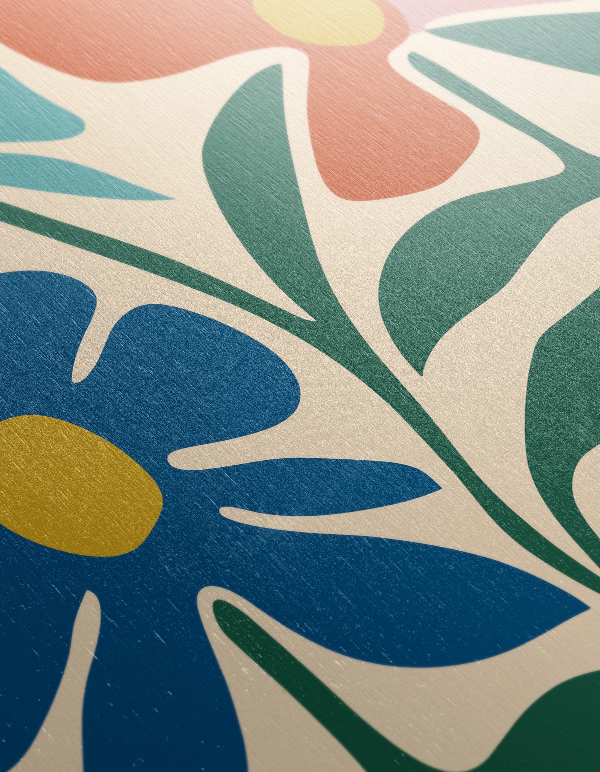 Colorful Abstract Floral Design - Image 12