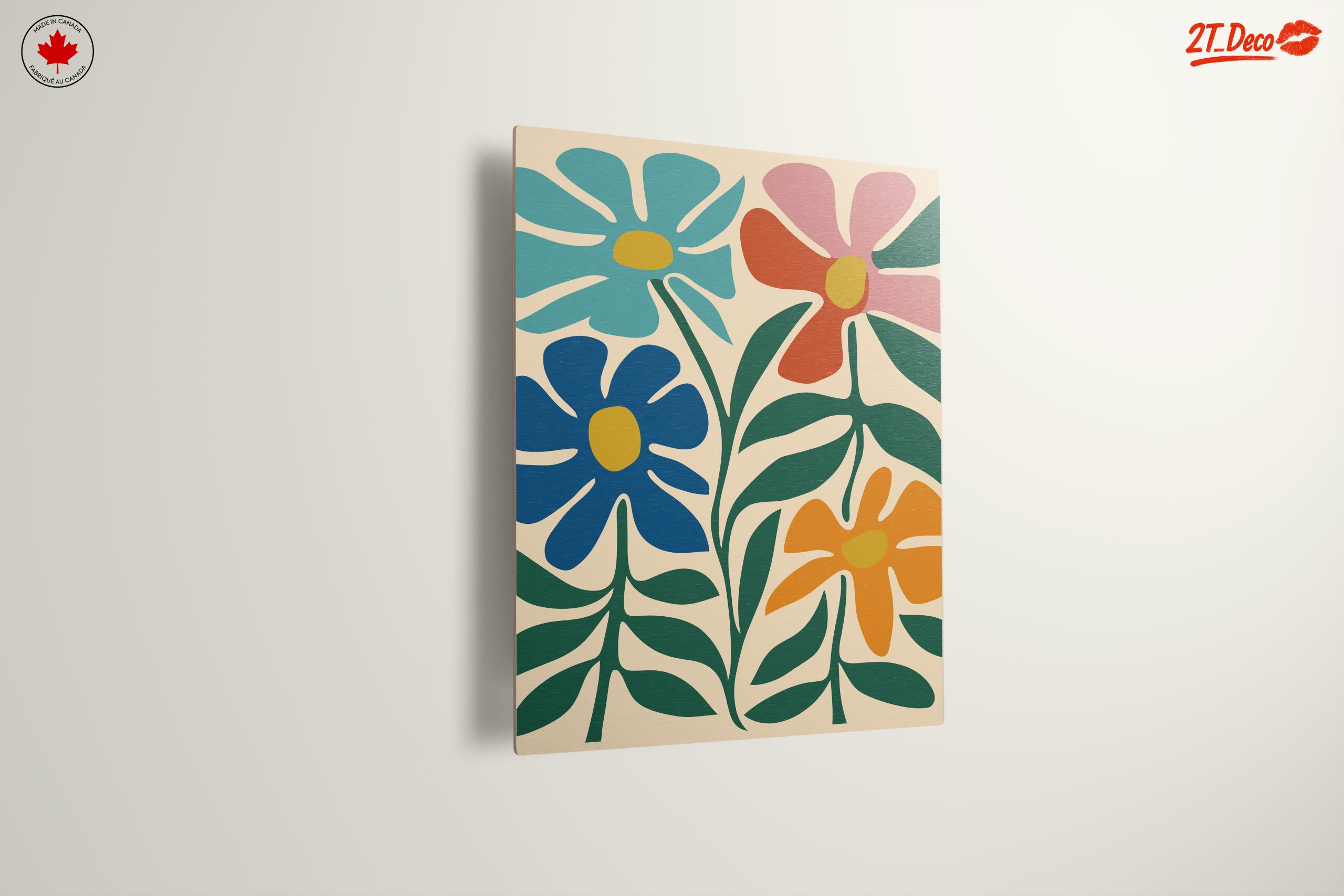 Colorful Abstract Floral Design - Image 13