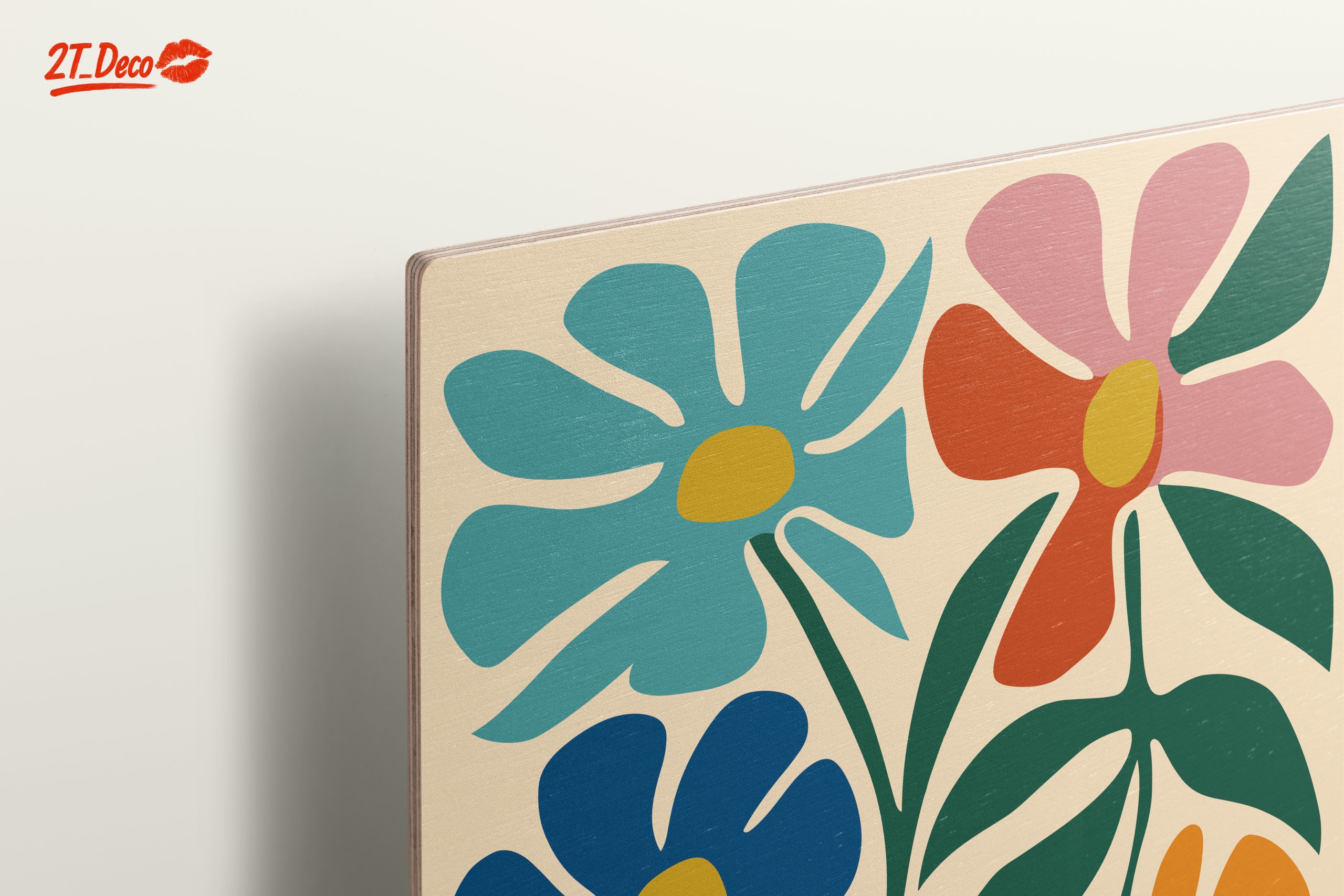 Colorful Abstract Floral Design - Image 15