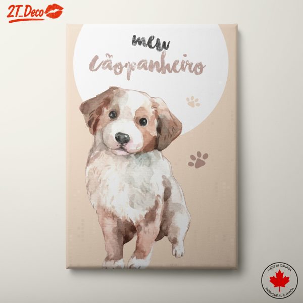 Cute Watercolor Puppy