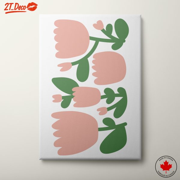 Stylized Floral Artwork for Home Decor 3