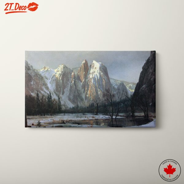Majestic Snow-Capped Mountains in Nature