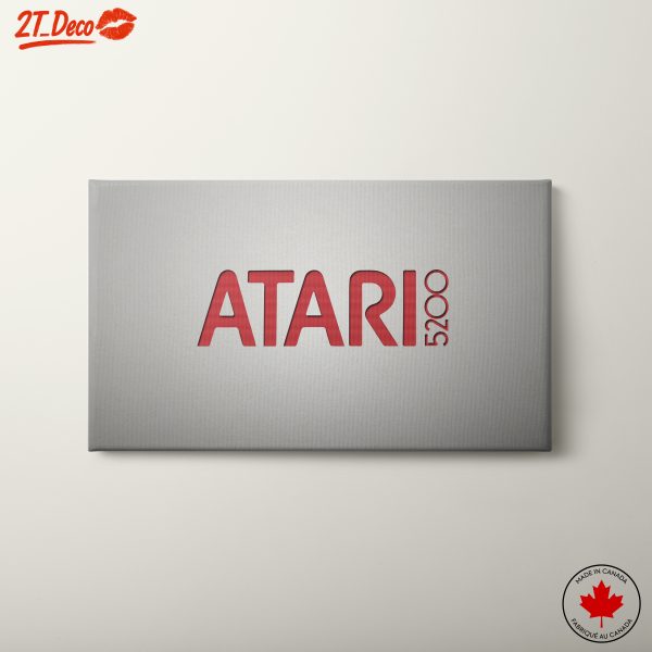 Classic Atari 5200 Gaming Artwork