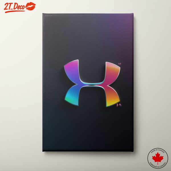 Under Armour Logo Art in Vibrant Colors