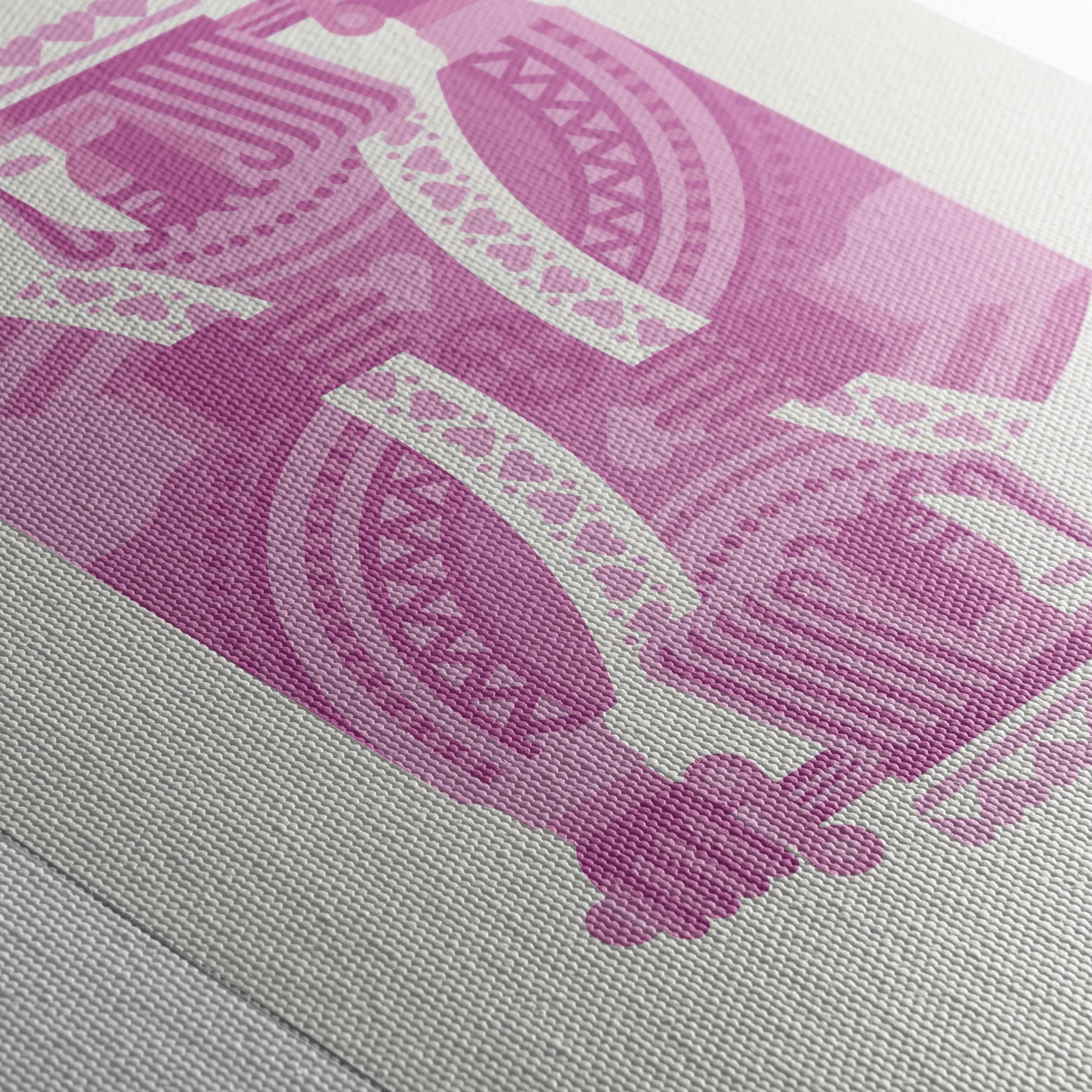 Stylized Heart King Playing Card Art - Image 5